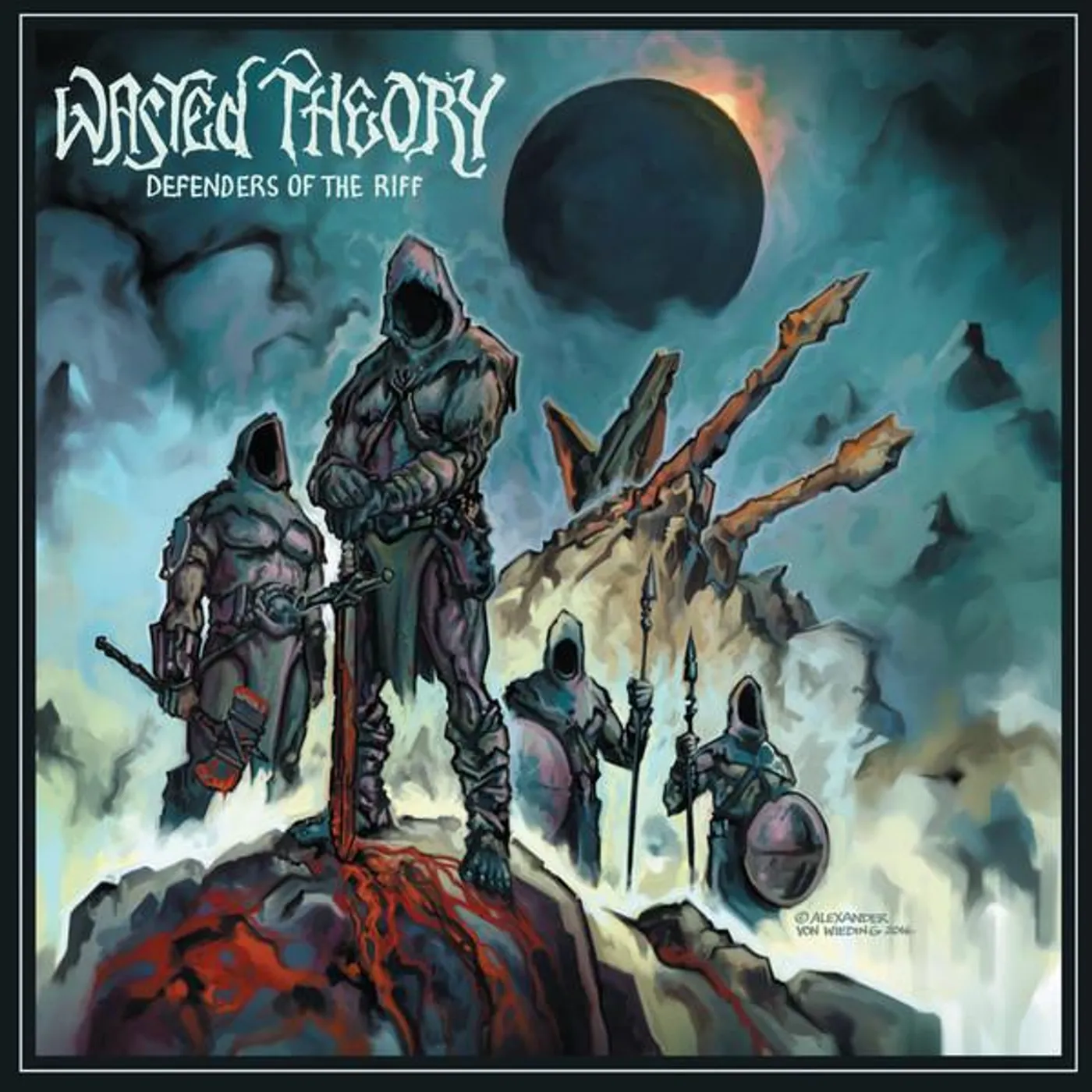 Wasted Theory DEFENDERS OF THE RIFF – 2017 EDITION CD