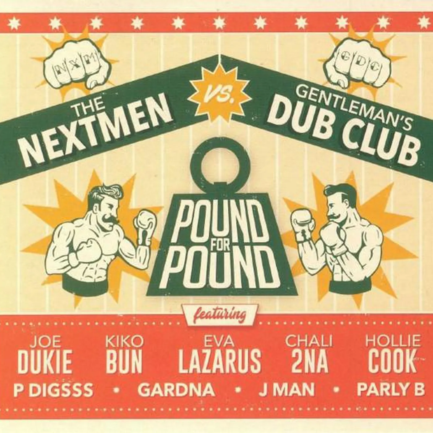 Nextmen Vs Gentleman'S Dub Club POUND FOR POUND Vinyl Record