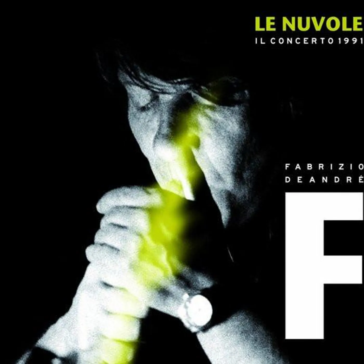 Fabrizio De André Le Nuvole: Il Concerto 1991 (180-Gram/Clear/2LP) Vinyl Record