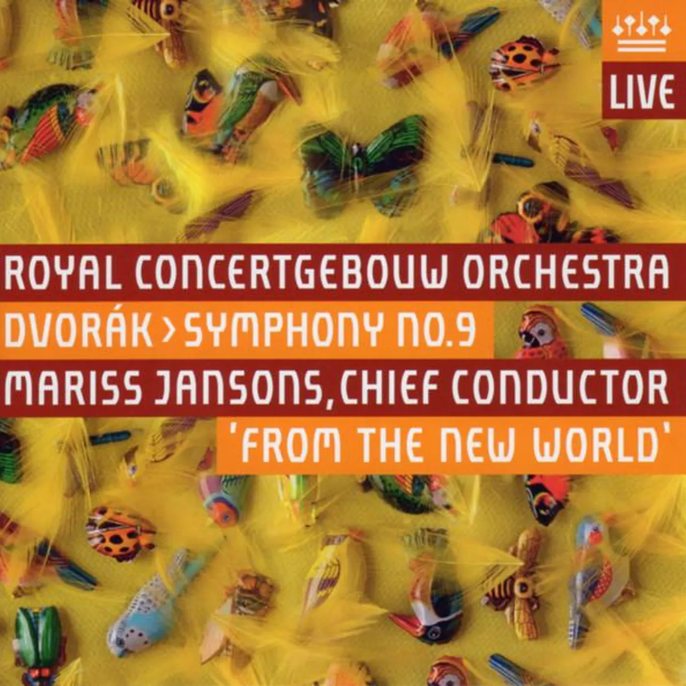 Dvorak / Royal Concertgebouw Orchestra DVORAK: SYMPHONY 9 (FROM THE NEW WORLD) Vinyl Record