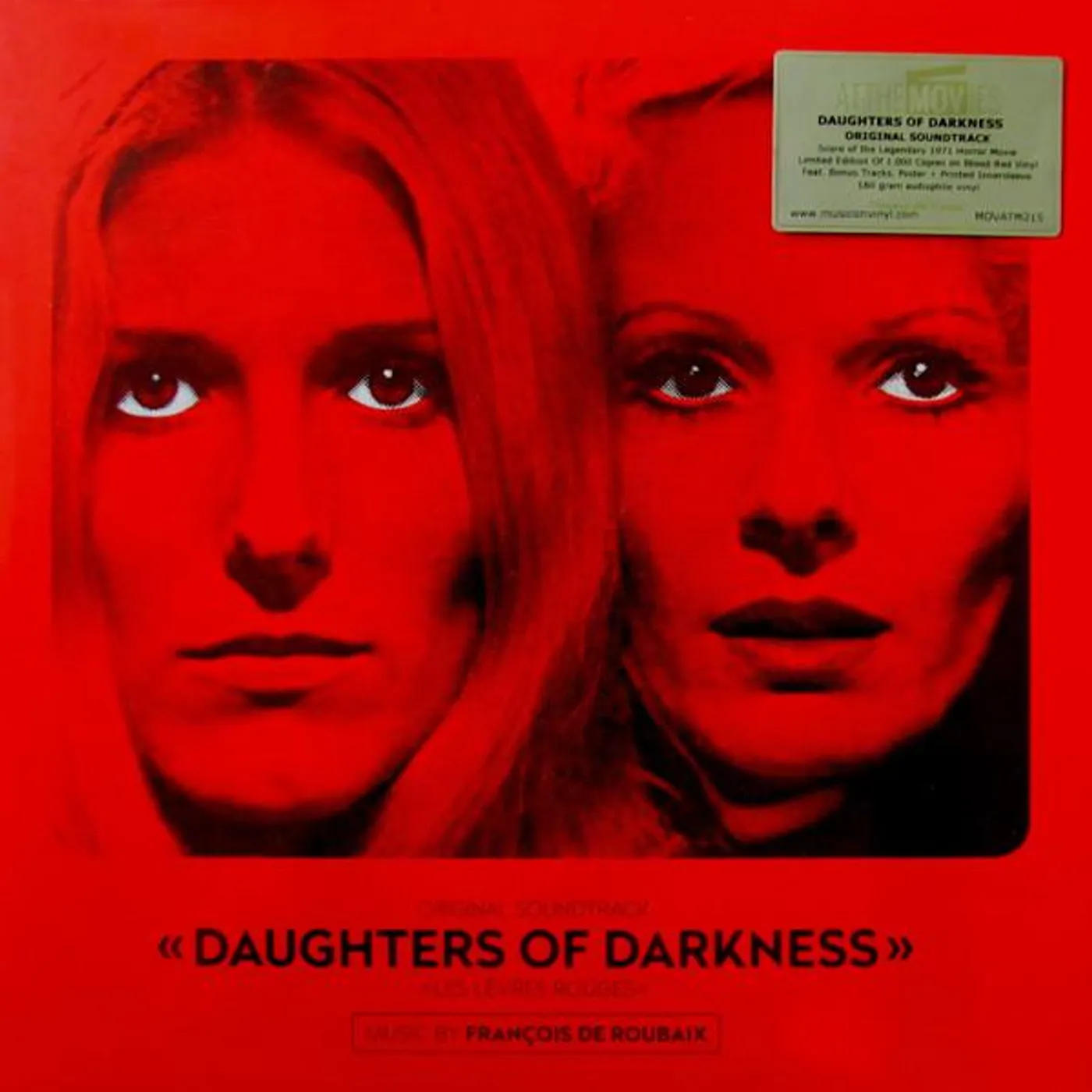 François de Roubaix Les Levres Rouges (Daughters Of Darkness) (OST) Vinyl Record
