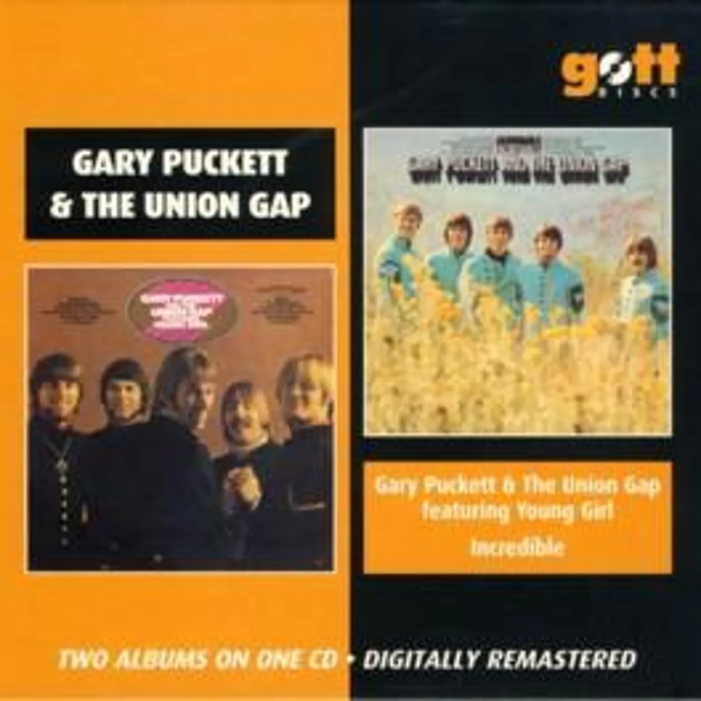 Gary Puckett & The Union Gap YOUNG GIRL / INCREDIBLE (REMASTERED) CD