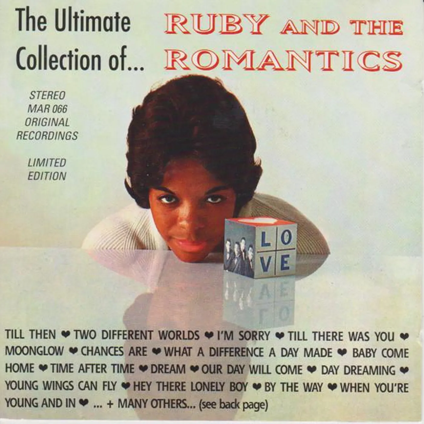 ULTIMATE COLLECTION OF Ruby And The Romantics CD