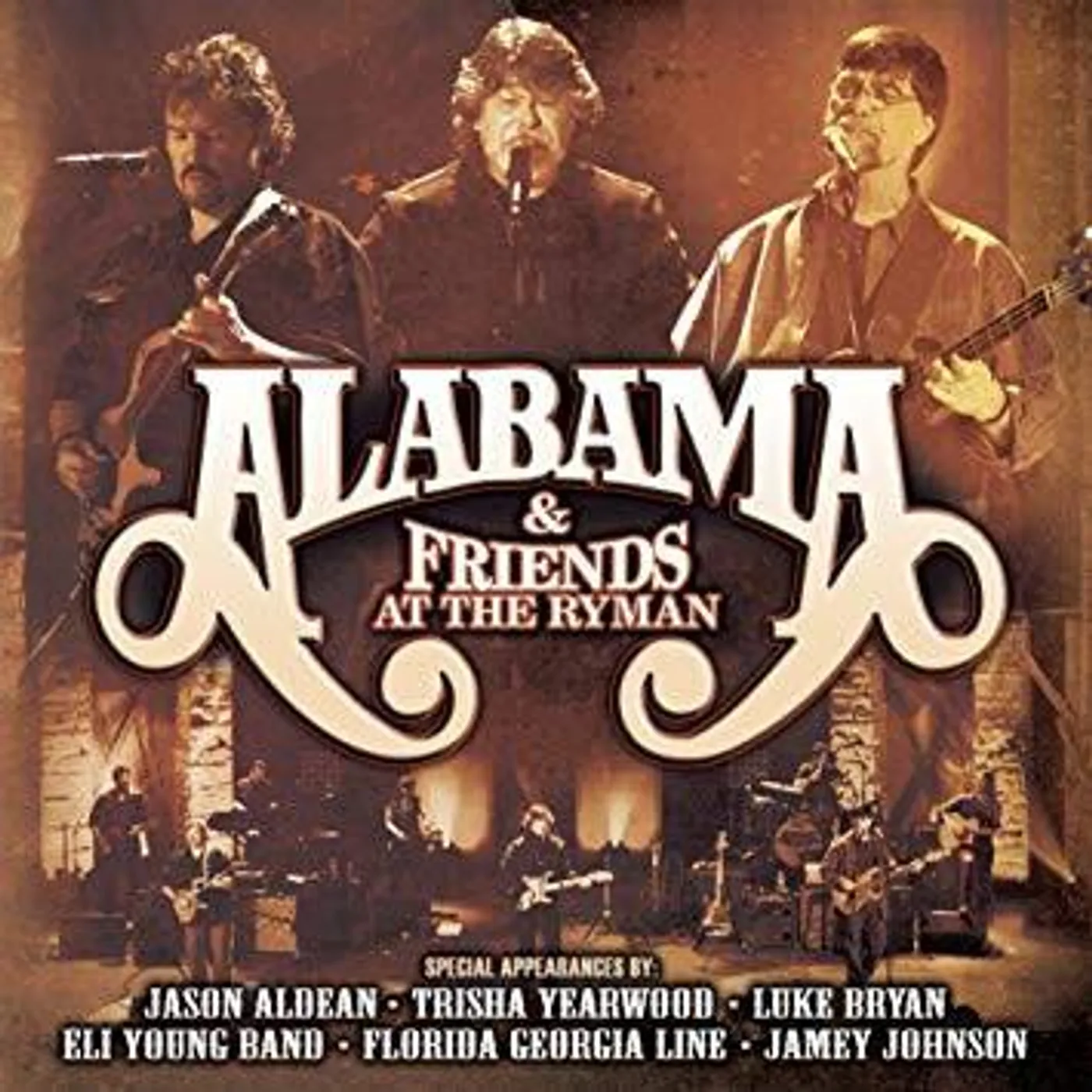 Alabama & friends AT THE RYMAN CD