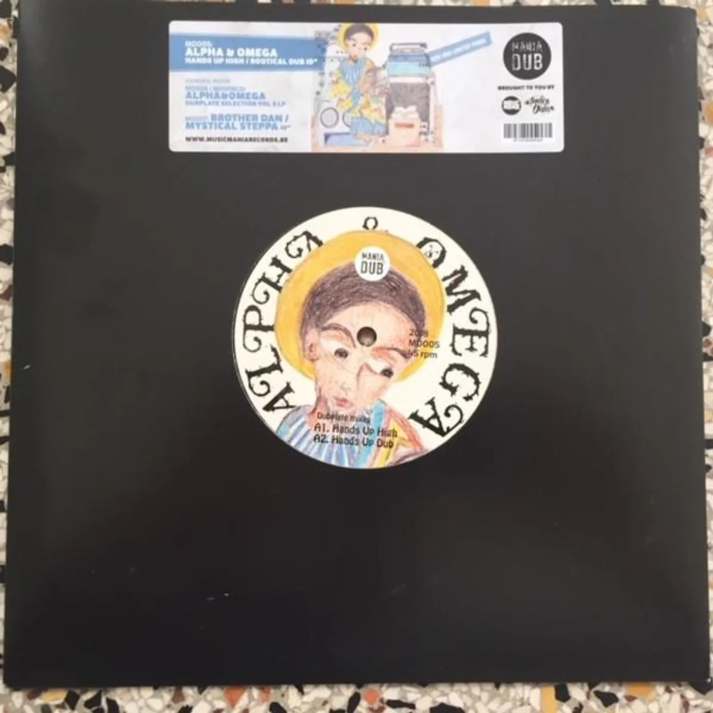 Alpha & Omega Hands up high/rootical dub Vinyl Record