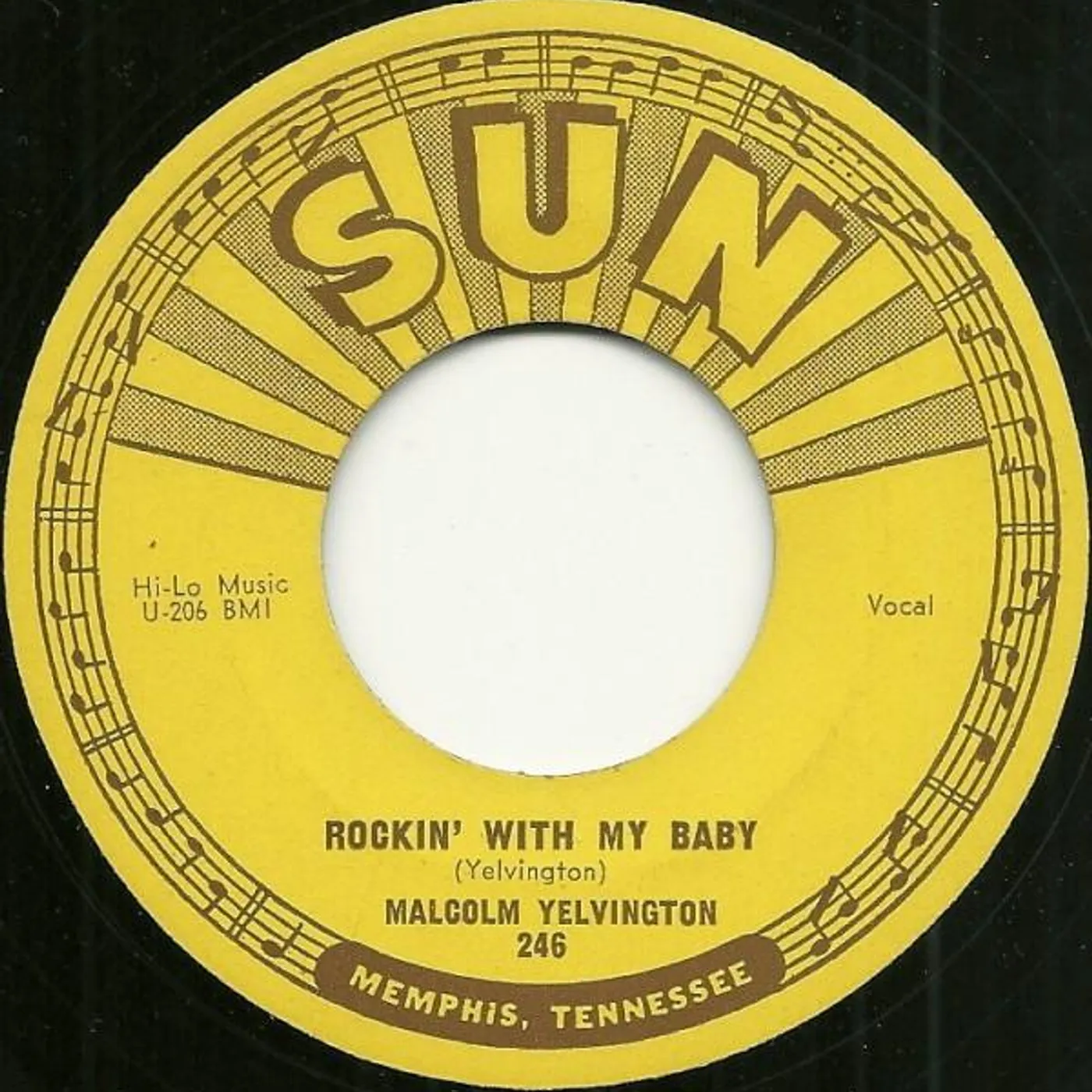 Malcolm Yelvington ROCKIN' WITH MY BABY CD