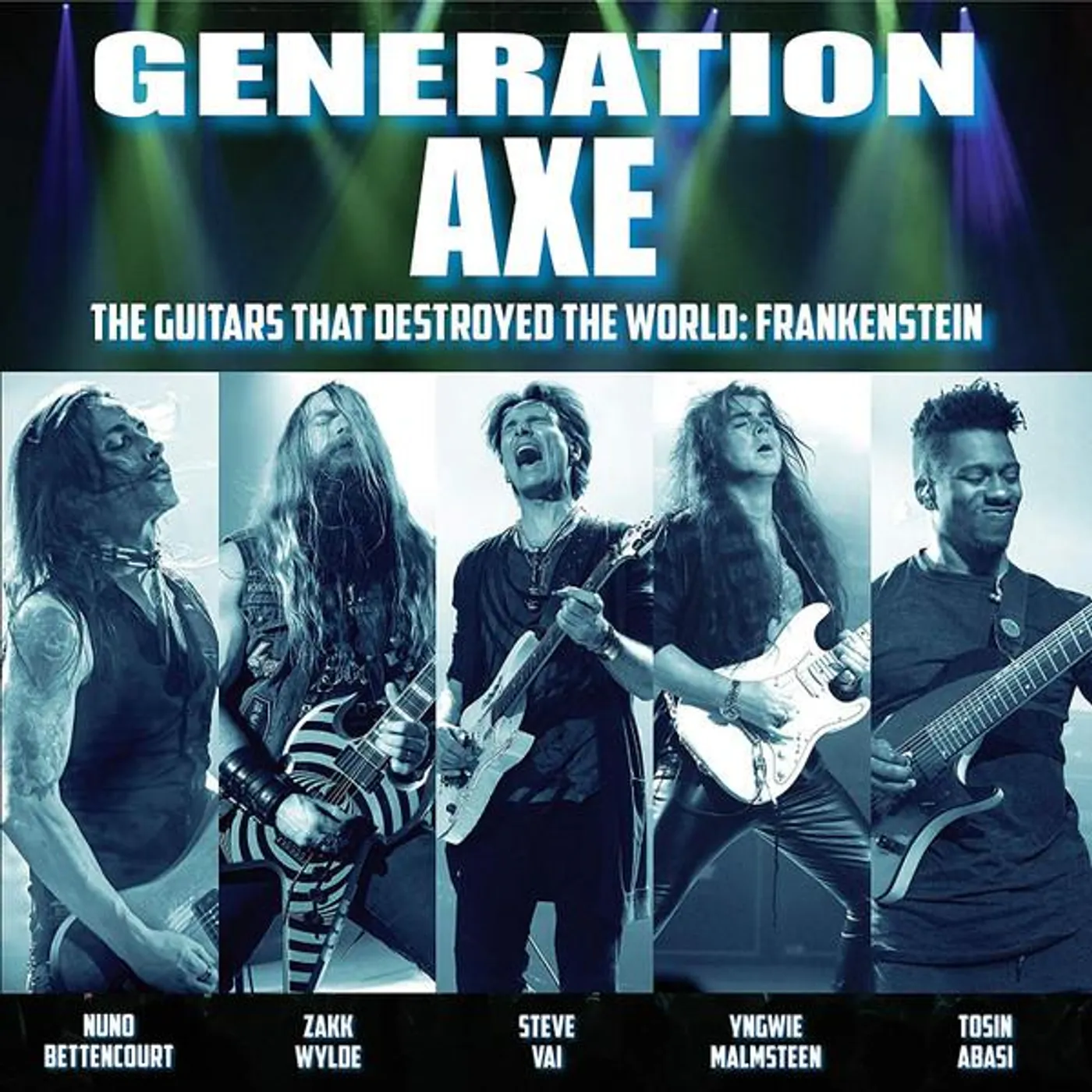 Various Artists  GENERATION AXE: GUITARS THAT DESTROYED THAT WORLD (SPLATTER COLOR VINYL) Vinyl Record