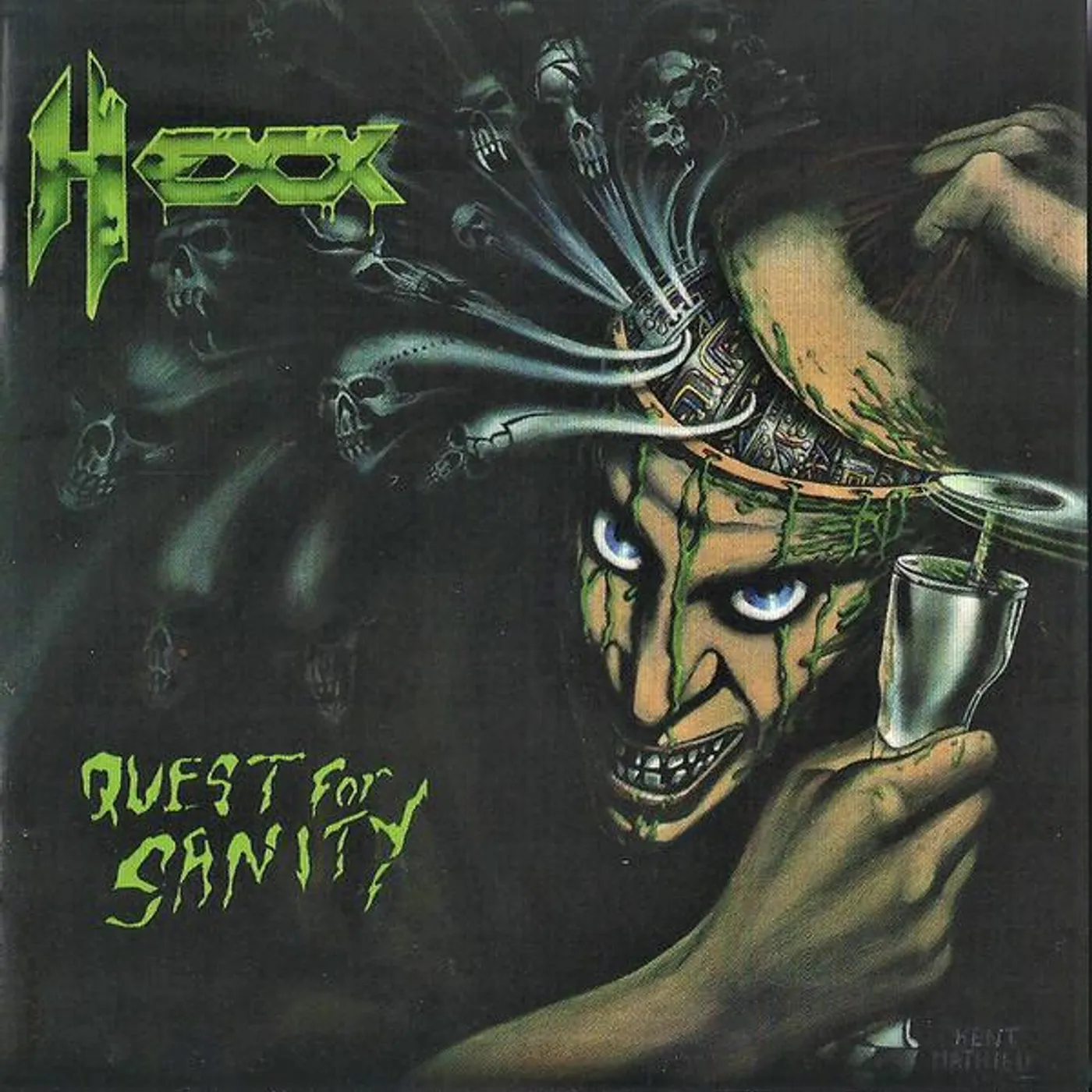 Hexx Quest For Sanity & Watery Graves Vinyl Record