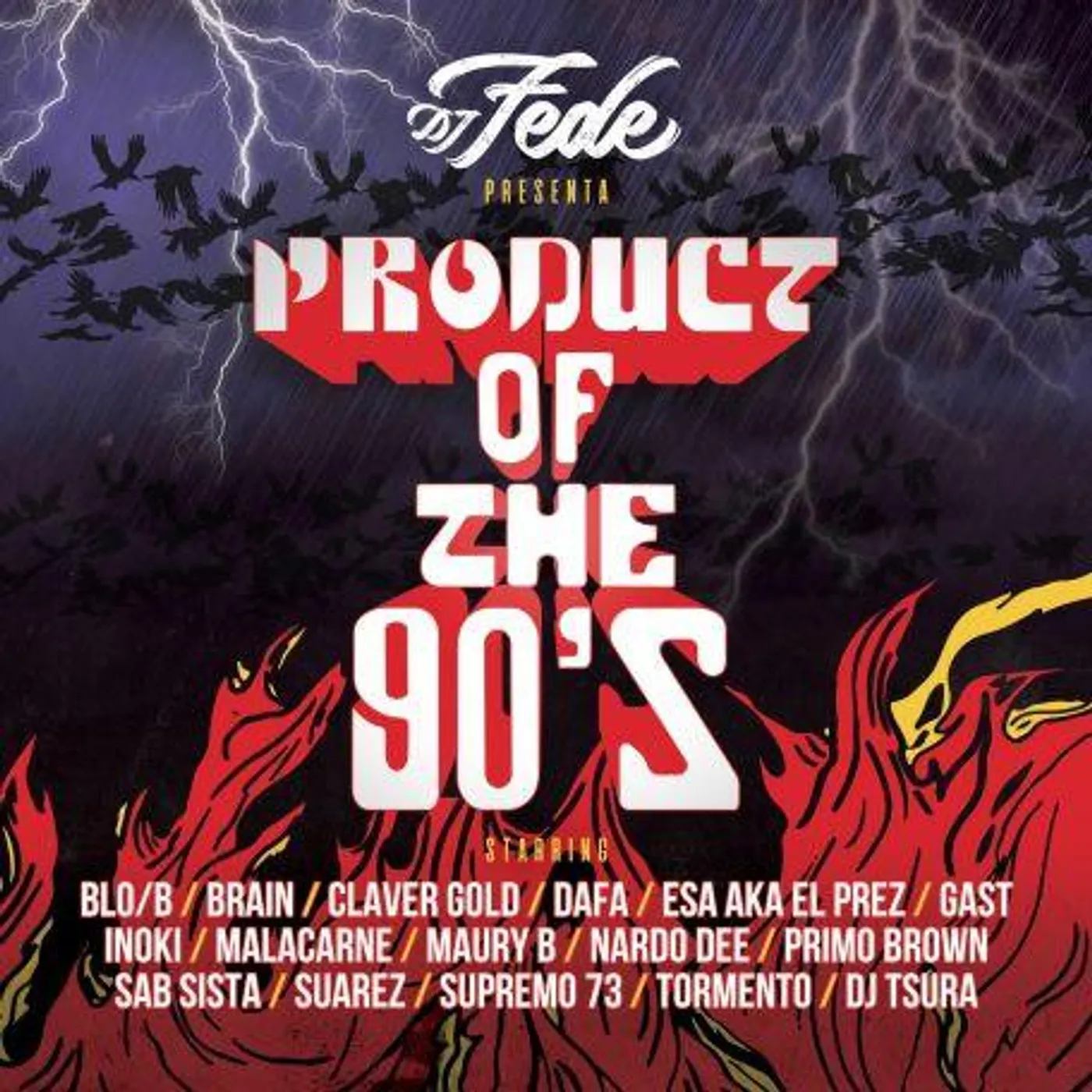 DJ Fede PRODUCT OF THE 90'S CD
