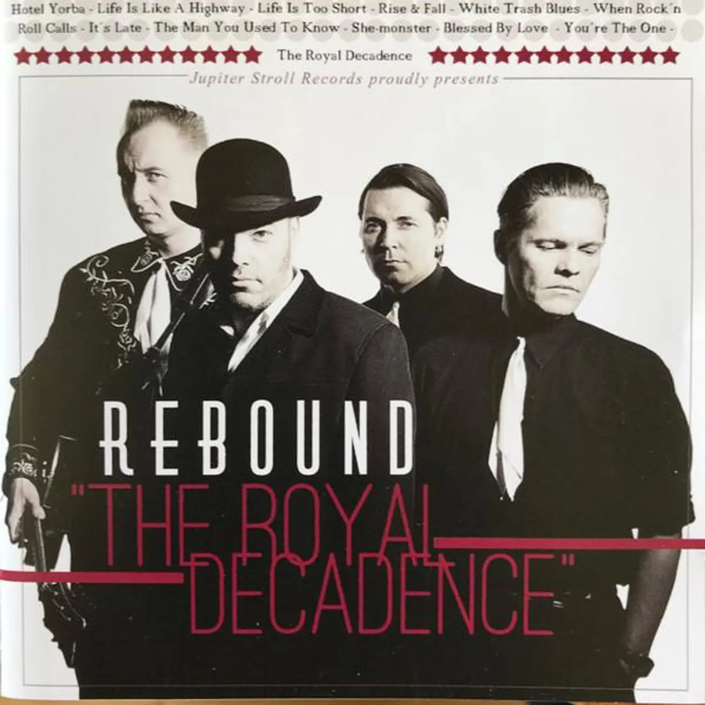 Rebound ROYAL DECADENCE Vinyl Record - Sweden Release