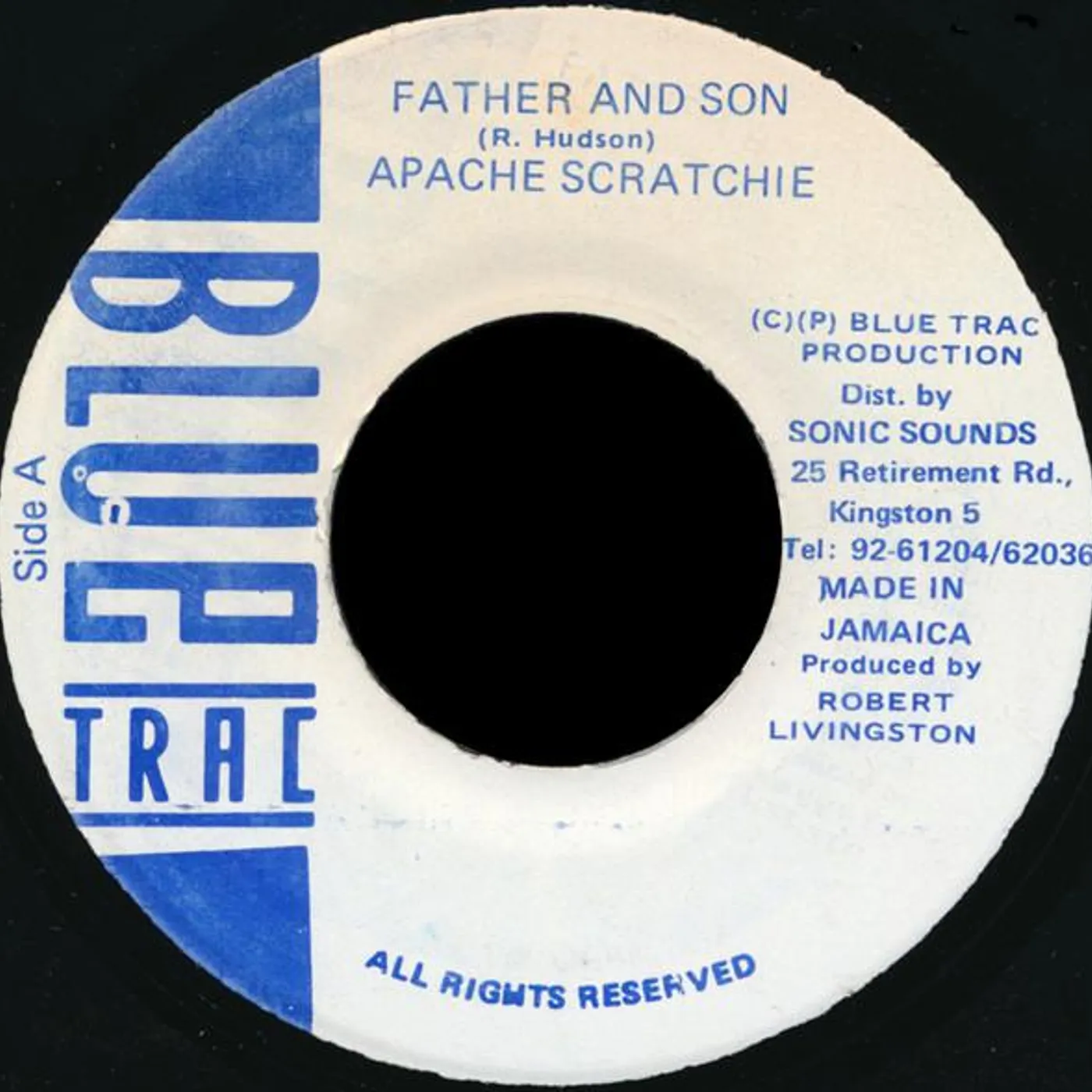 Apache Scratchie FATHER & SON Vinyl Record