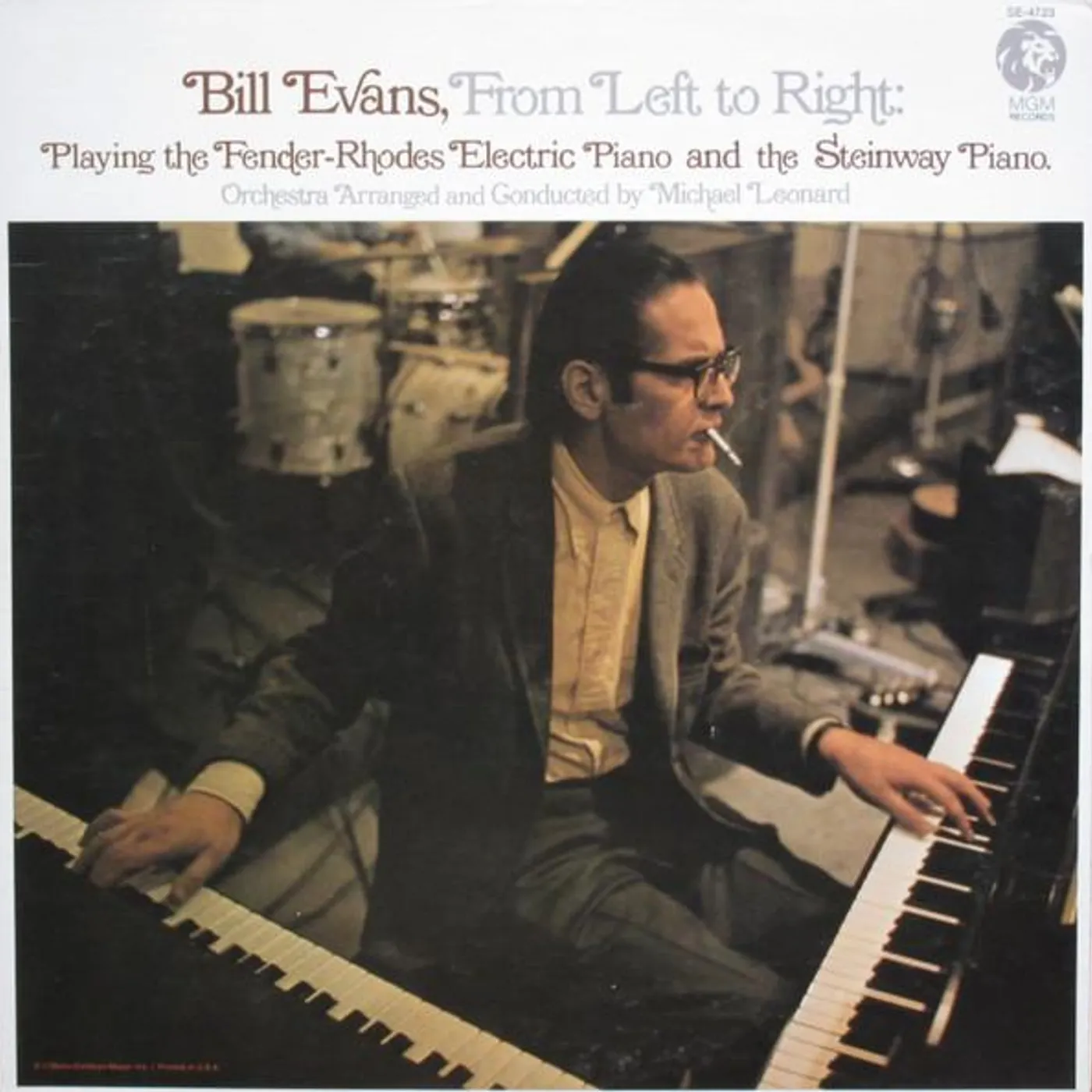 Bill Evans FROM LEFT TO RIGHT Vinyl Record