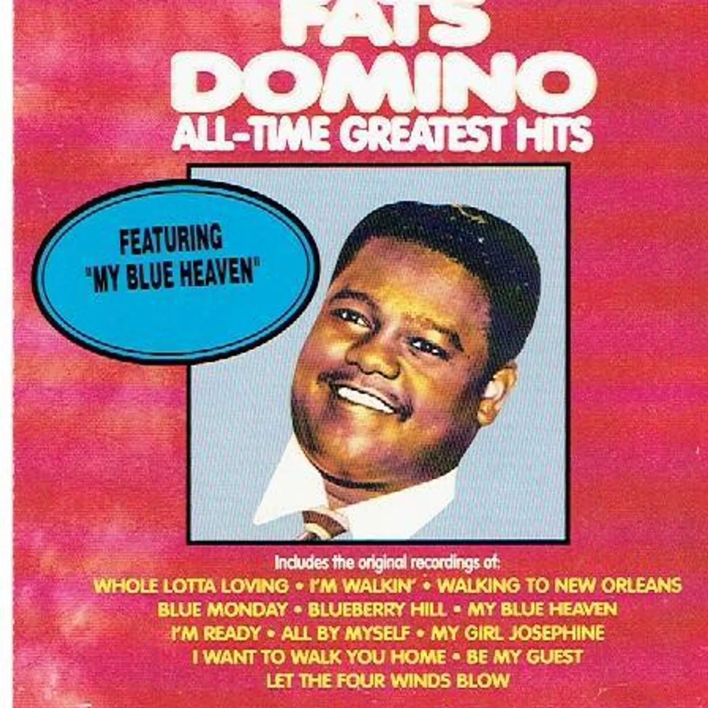 Fats Domino ALL-TIME GREATEST HITS Vinyl Record