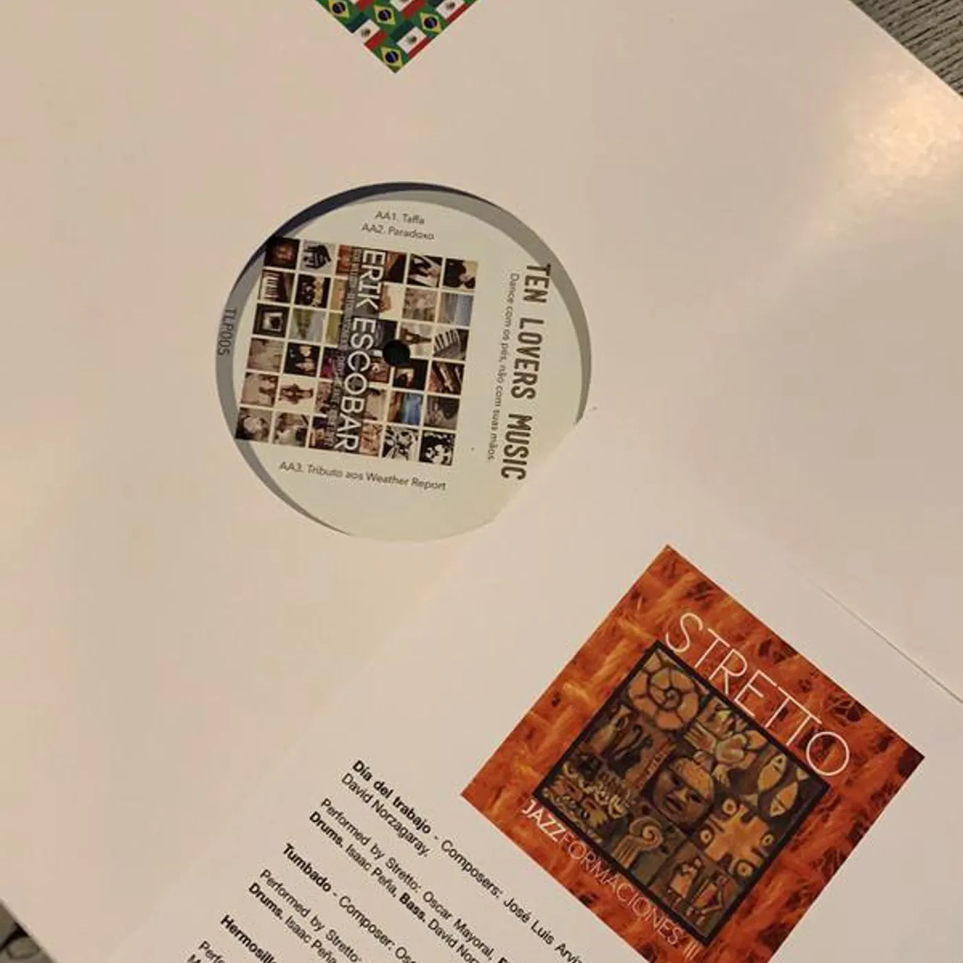 Stretto / Erik Escobar Latin American Series Vinyl Record