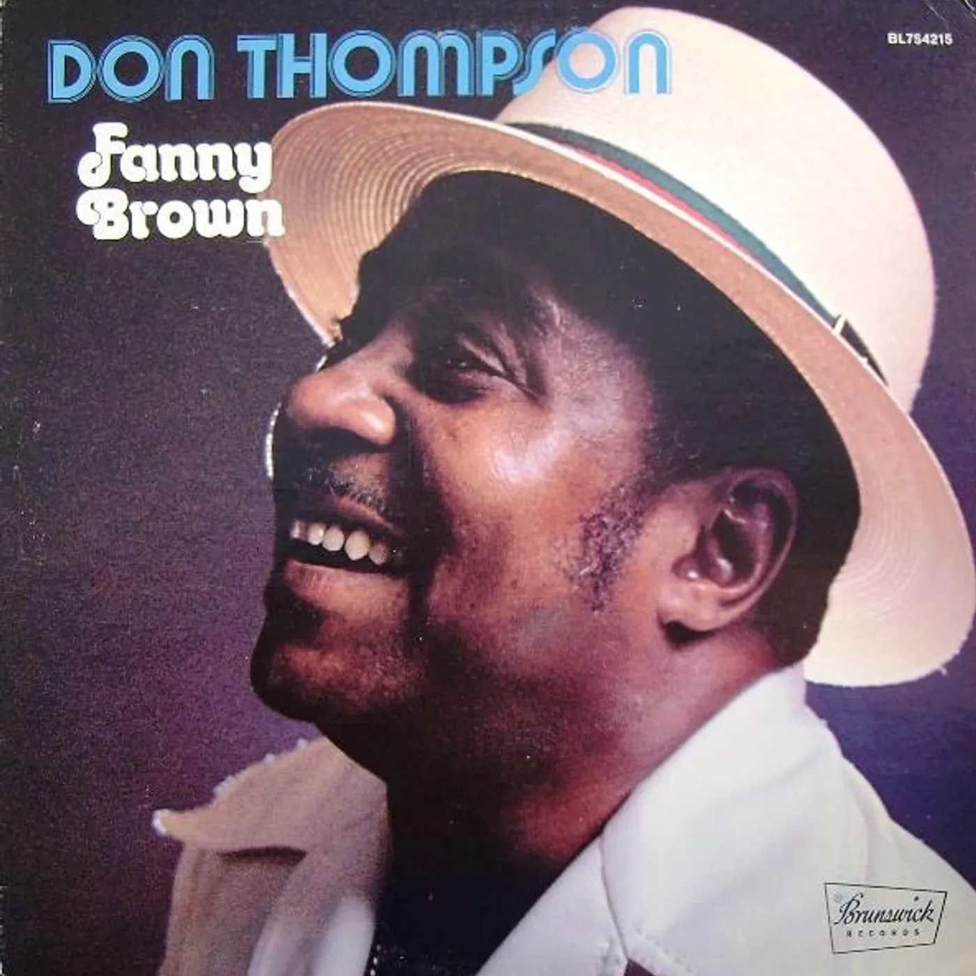 Don Thompson FANNY BROWN CD