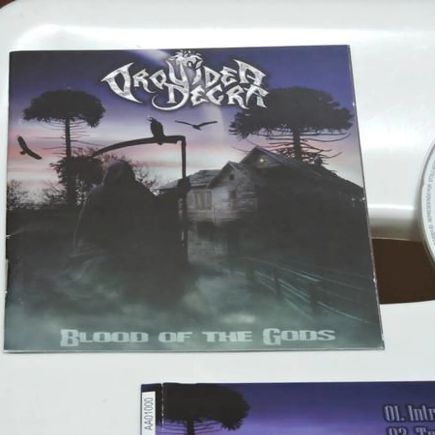 Orquidea Negra BLOOD OF THE GODS CD
