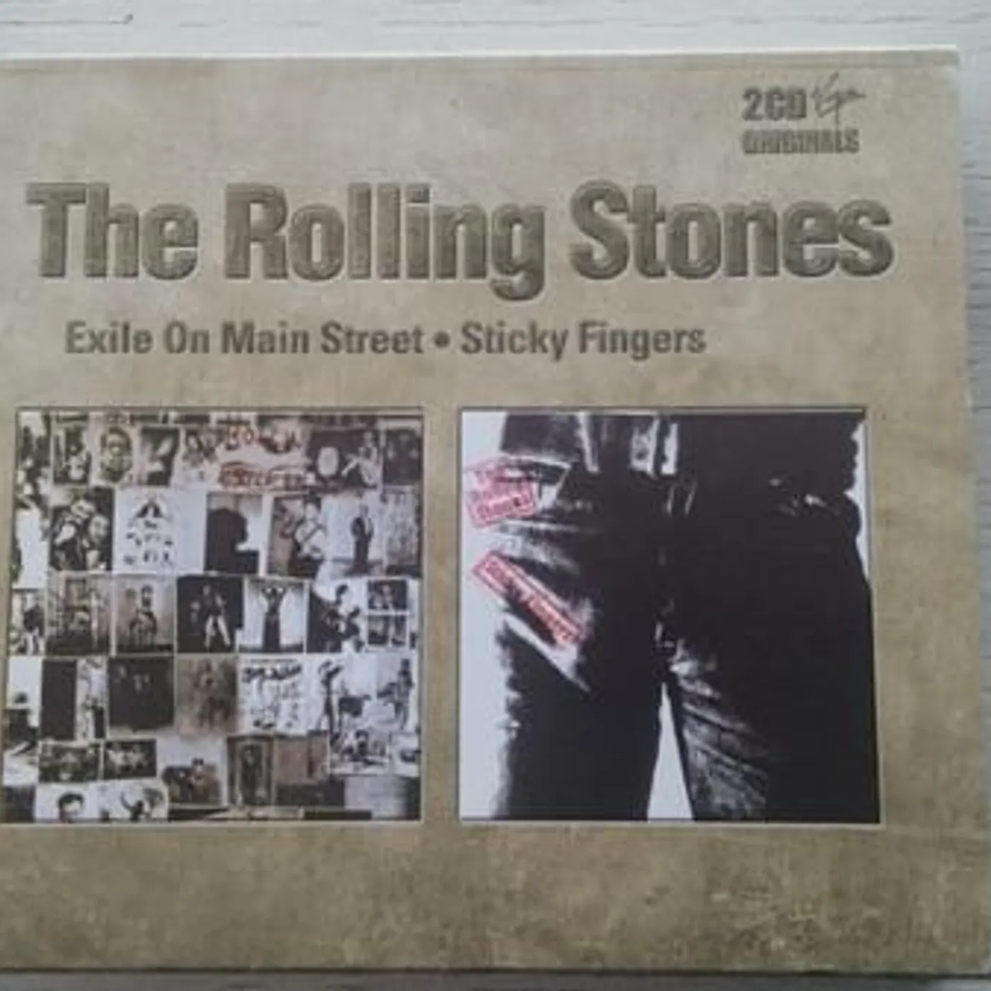 The Rolling Stones EXILE ON MAIN STREET Vinyl Record