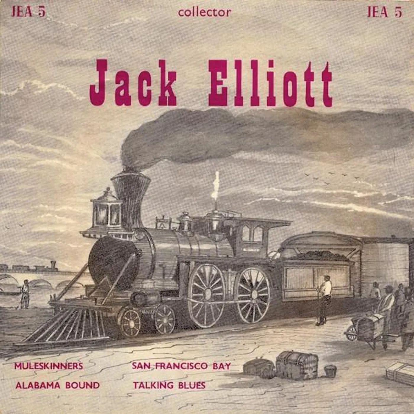 RAMBLIN JACK ELLIOTT Vinyl Record