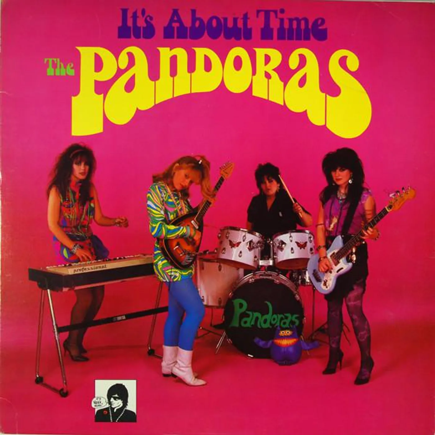 The Pandoras IT'S ABOUT TIME Vinyl Record