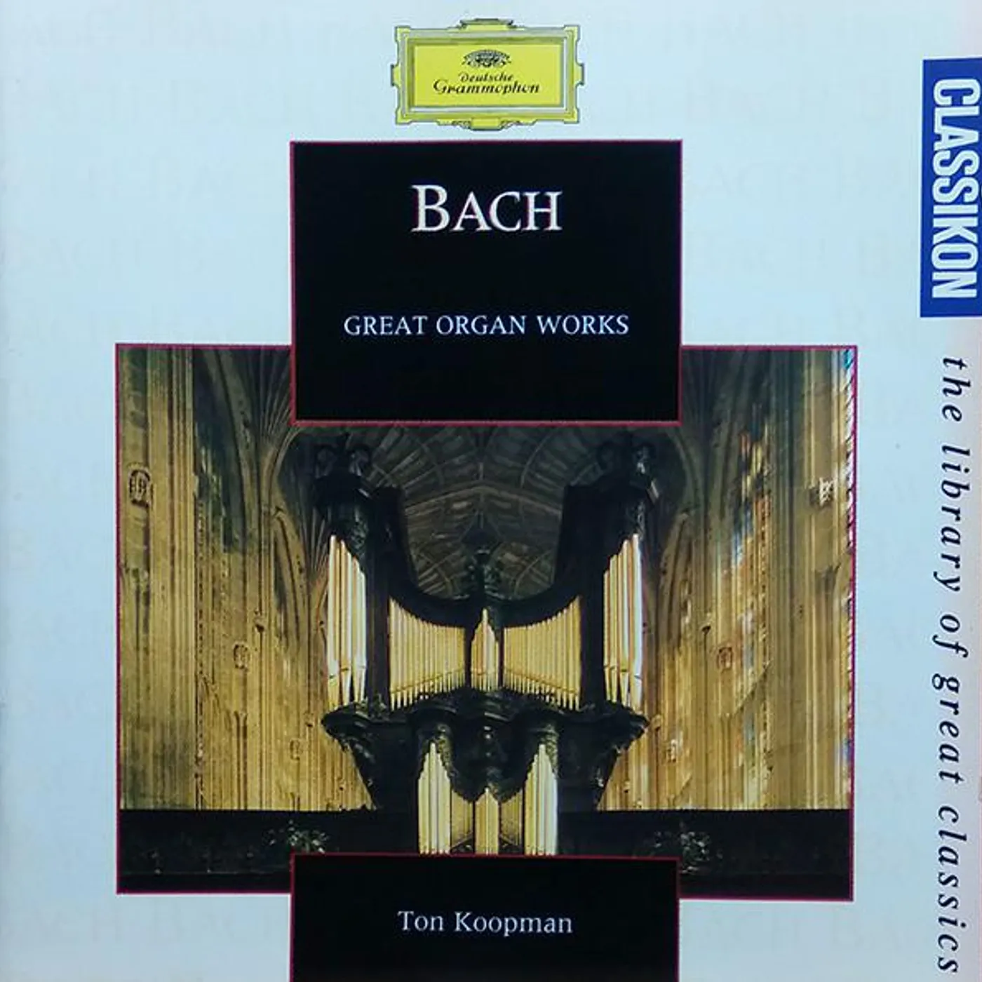 Ton Koopman BACH: ORGAN WORKS CD