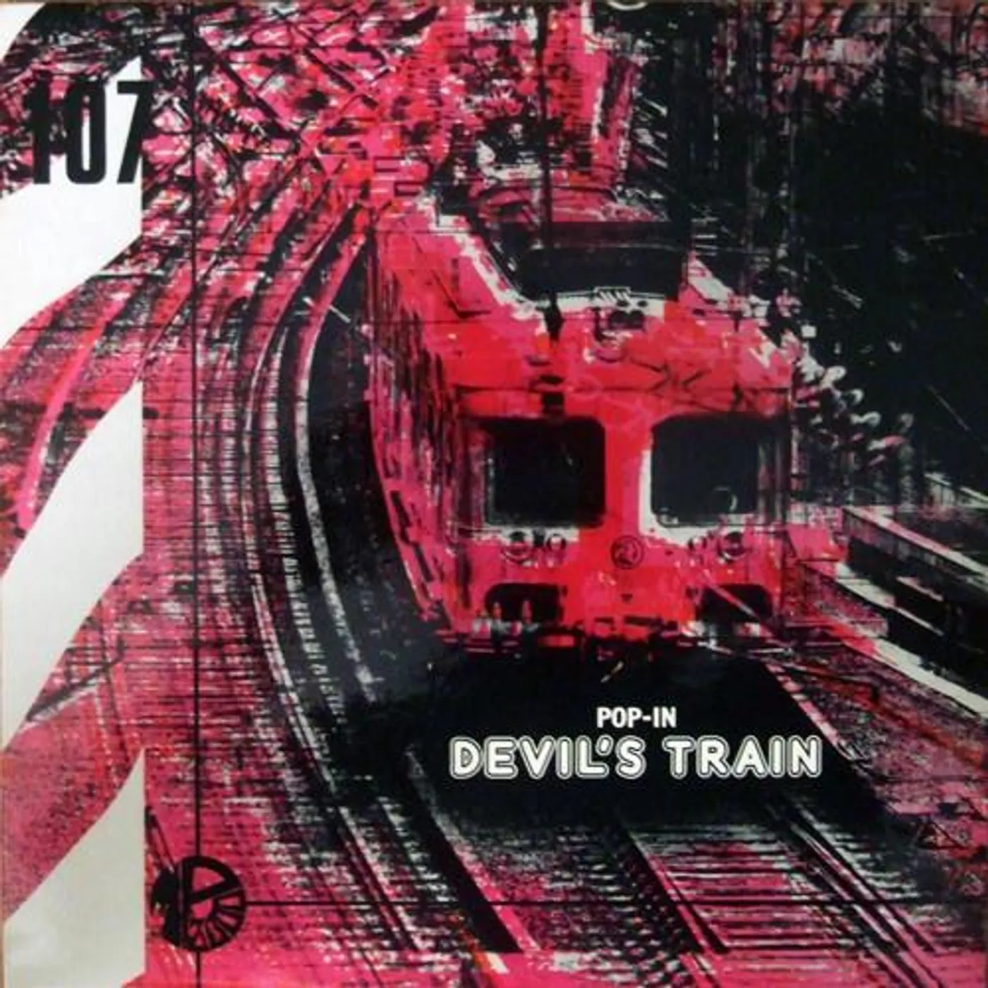 Jacky Giordano POP IN DEVIL'S TRAIN (FRA) Vinyl Record