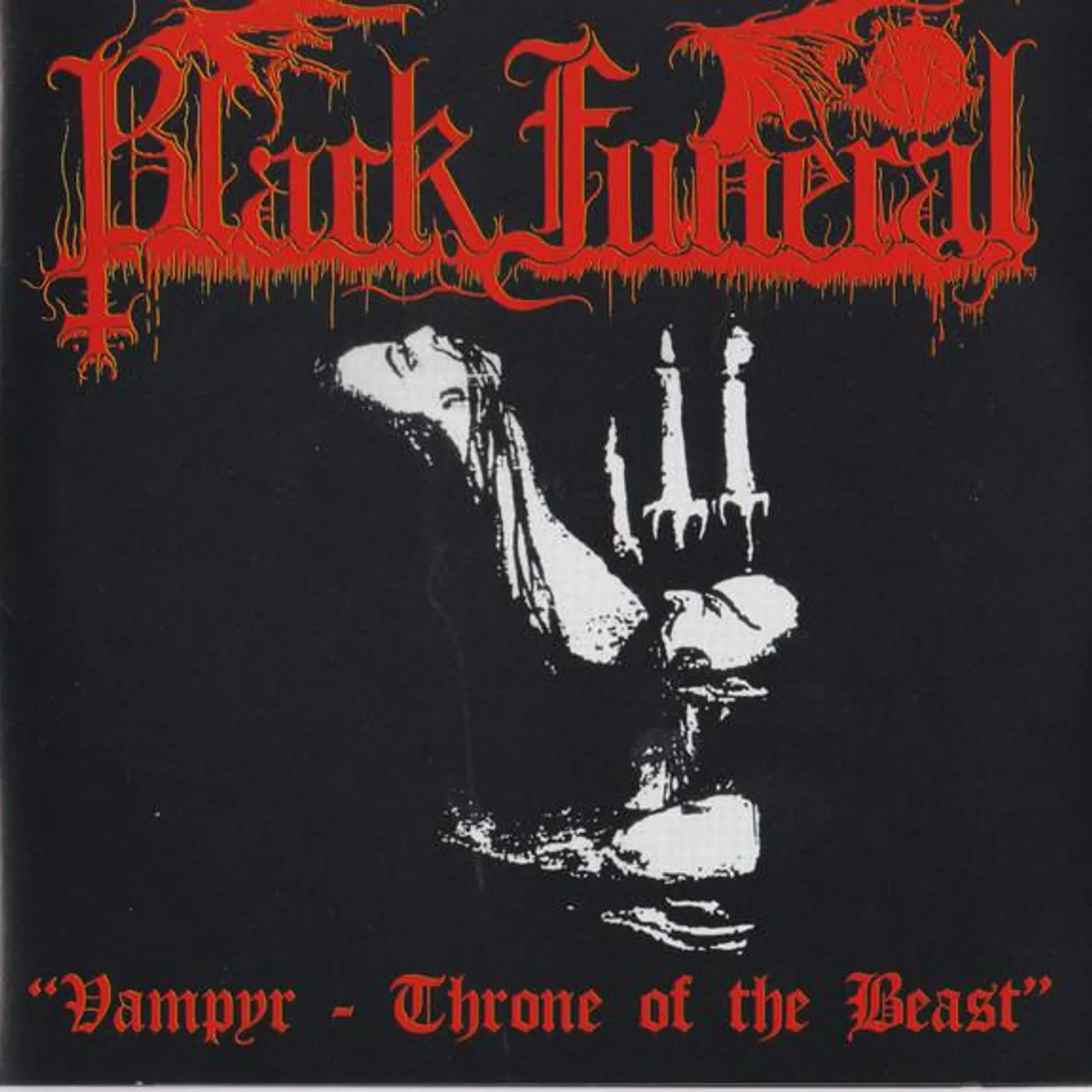 Black Funeral VAMPYR - THRONE OF THE BEAST CD