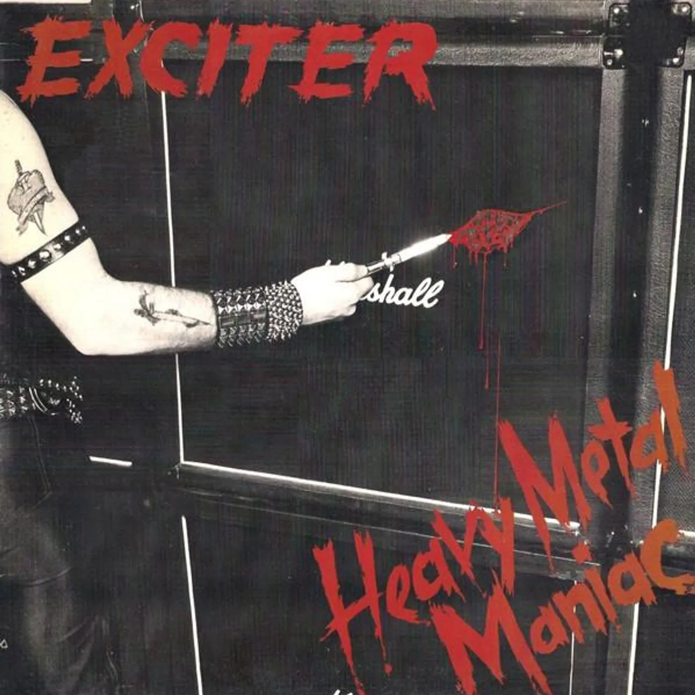 Exciter HEAVY METAL MANIAC Vinyl Record
