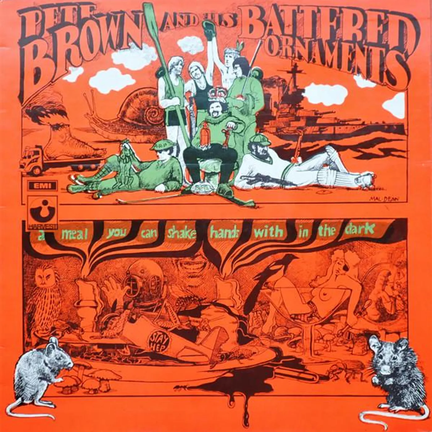 Pete Brown & His Battered Ornaments MEAL YOU CAN SHAKE HANDS Vinyl Record