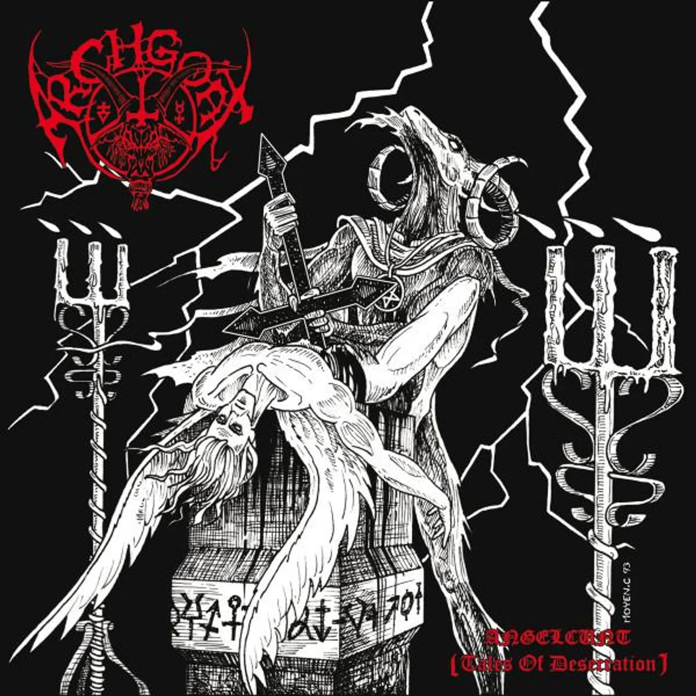 Archgoat Angelcunt (Tales Of Desecration) Vinyl Record