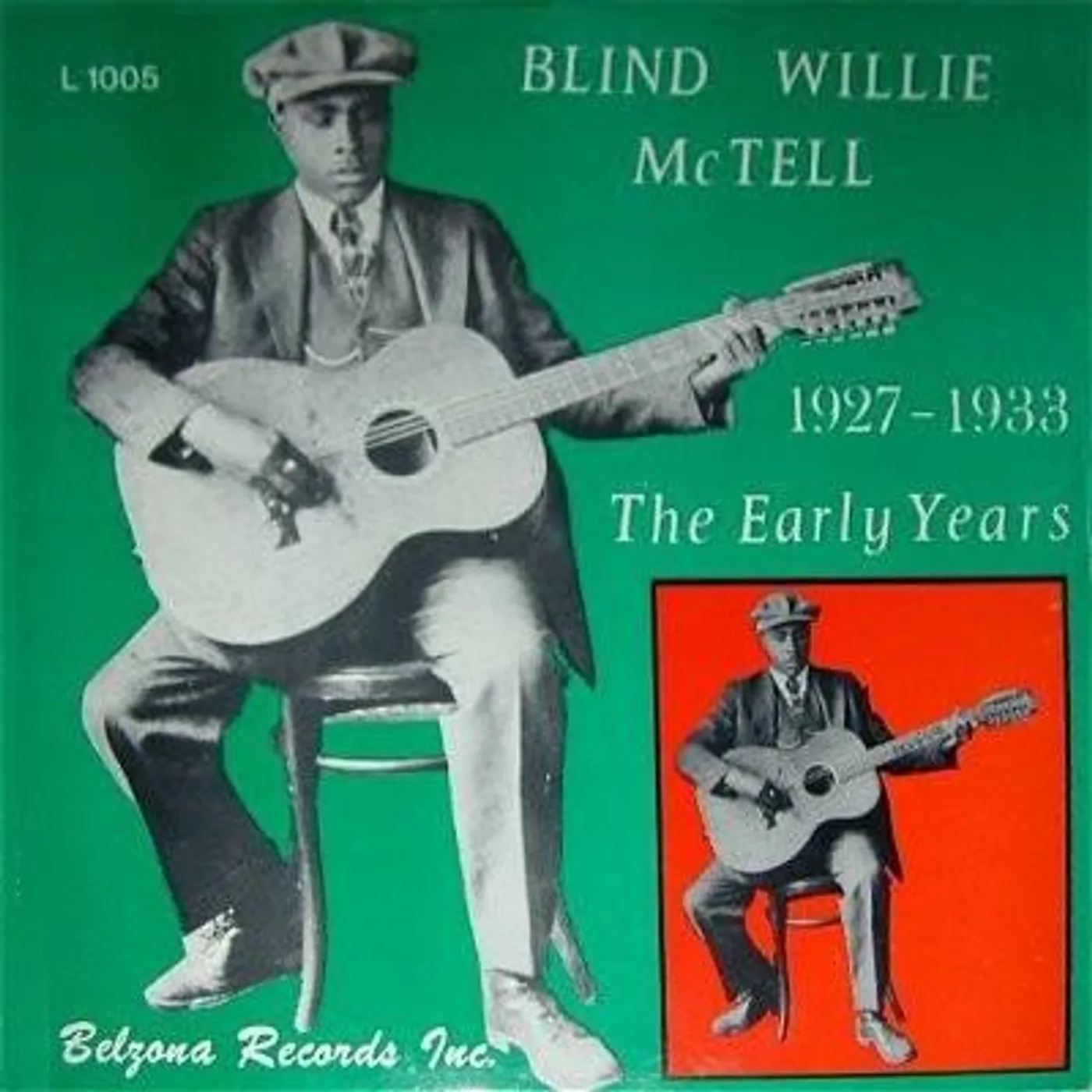 Blind Willie McTell EARLY YEARS (1927-1933) Vinyl Record