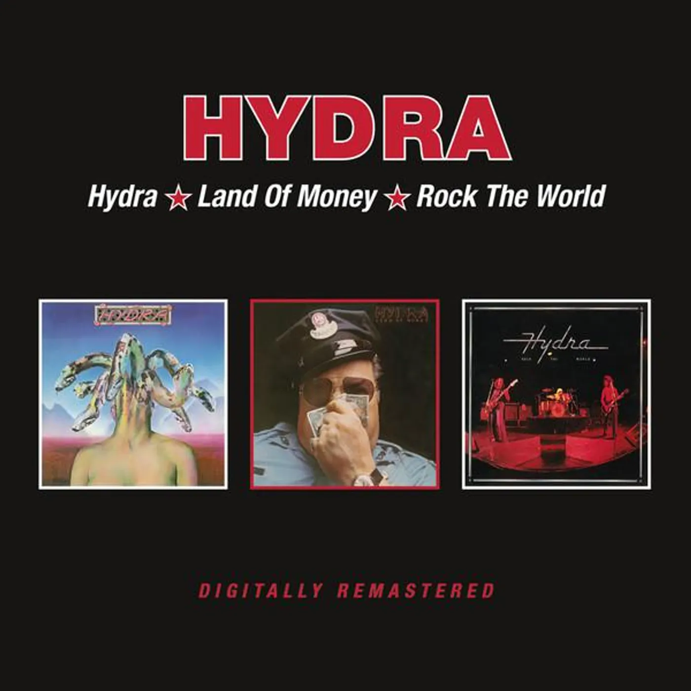 HYDRA / LAND OF MONEY / ROCK THE WORLD CD