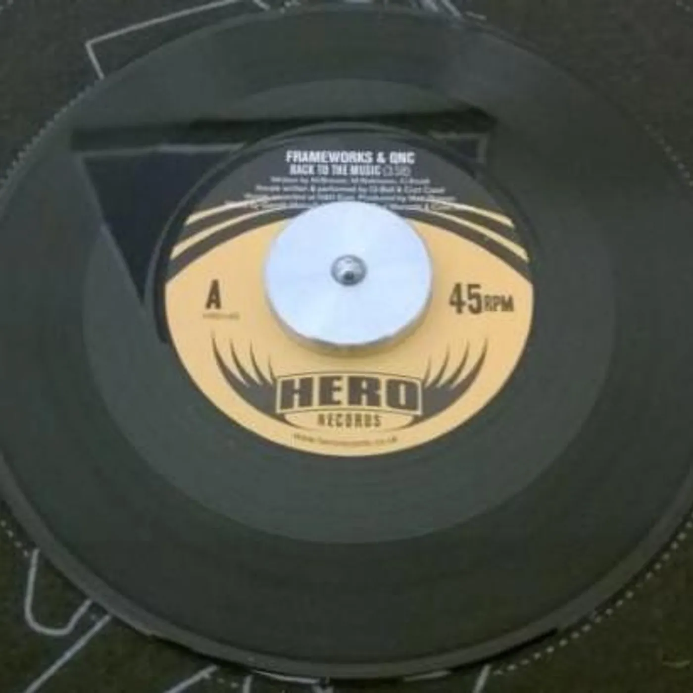 Frameworks BACK TO THE MUSIC Vinyl Record - UK Release