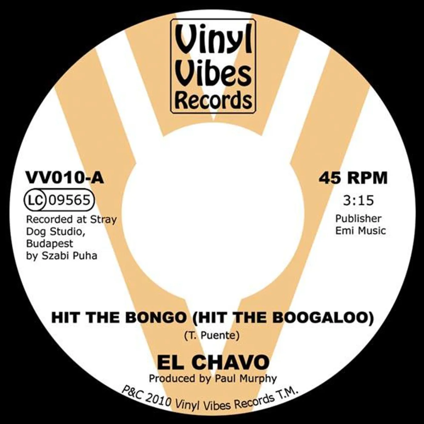 El Chavo HIT THE BONGO (HIT THE BOOGALOO) Vinyl Record - UK Release