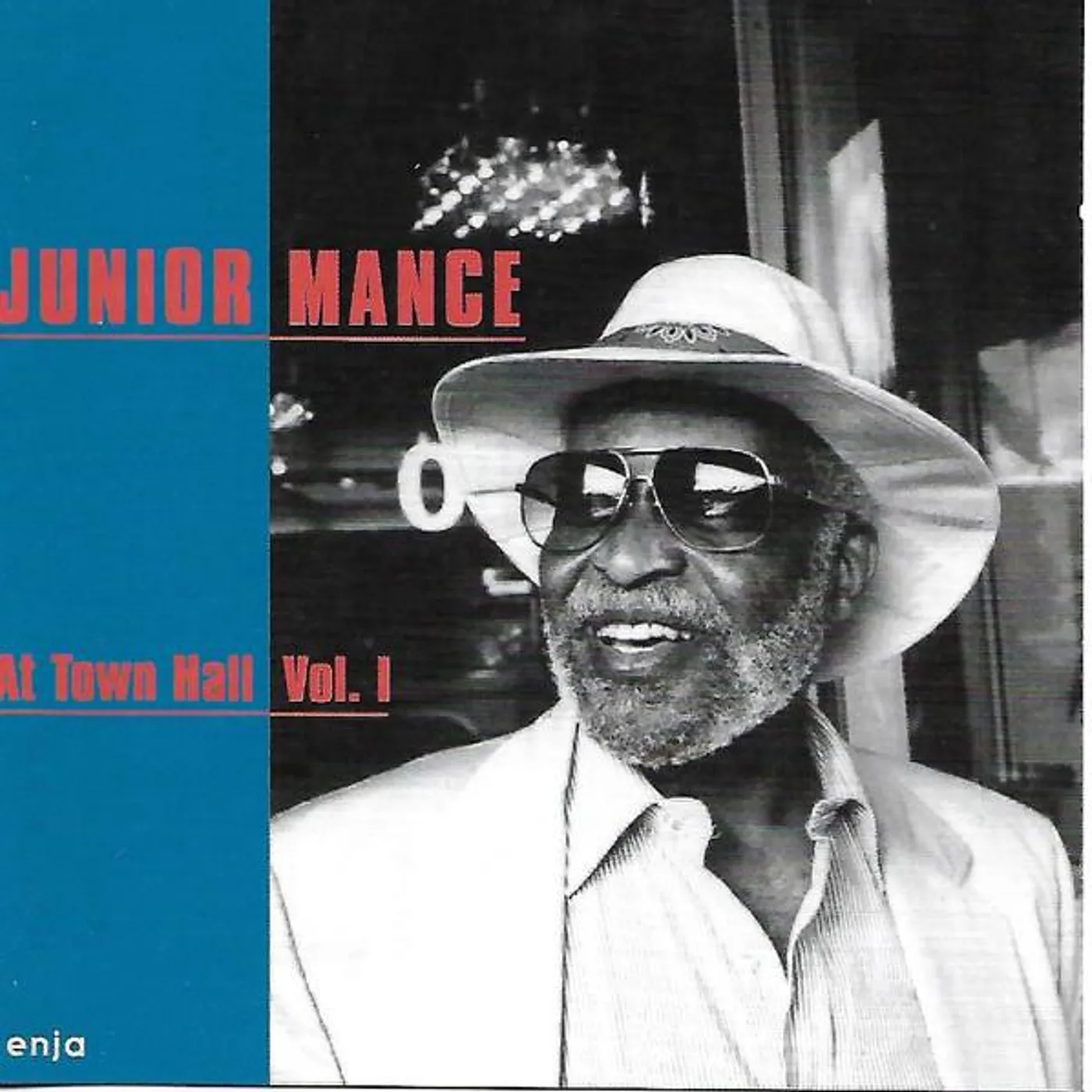 Junior Mance AT TOWN HALL VOL 1 CD