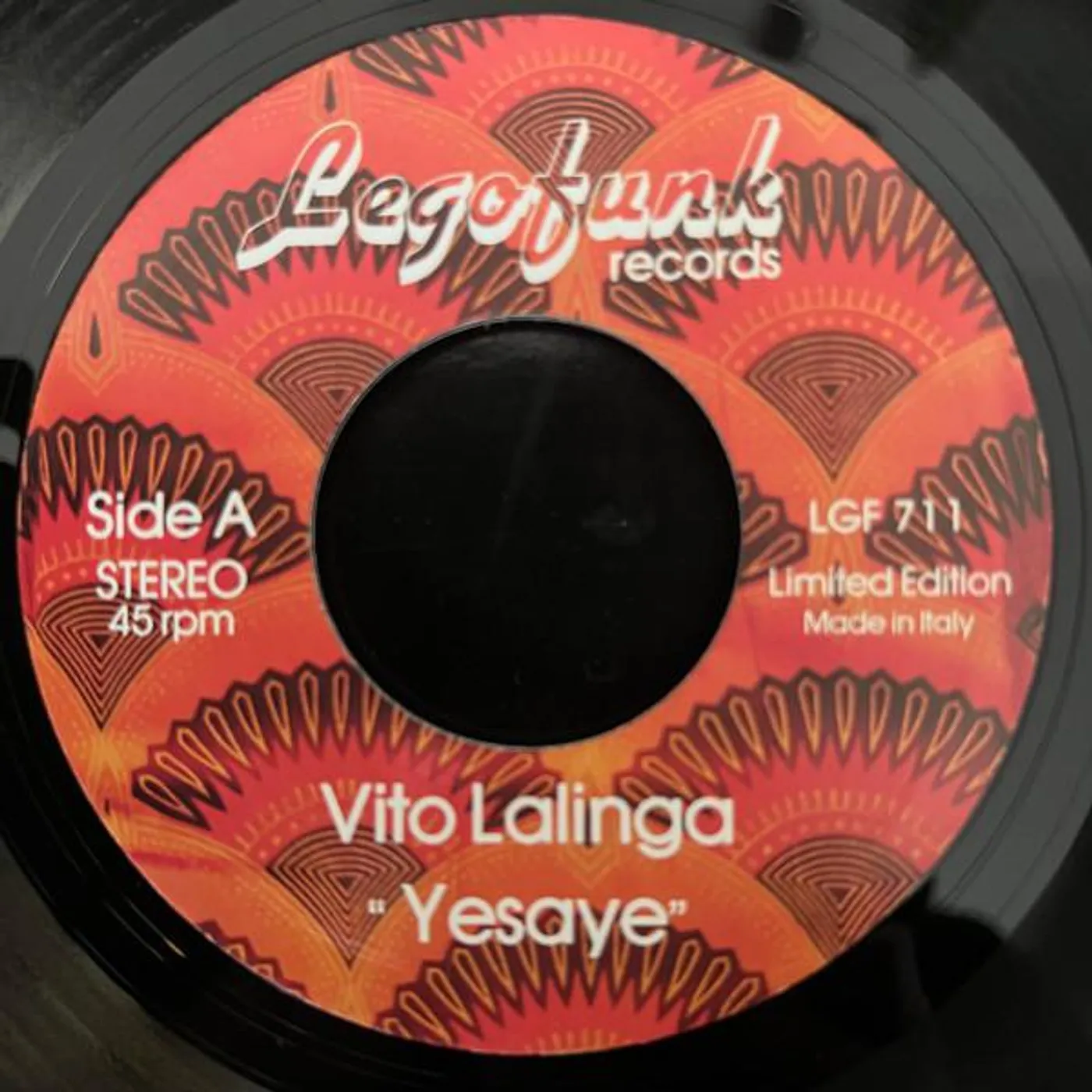 Vito Lalinga Yesaye Vinyl Record