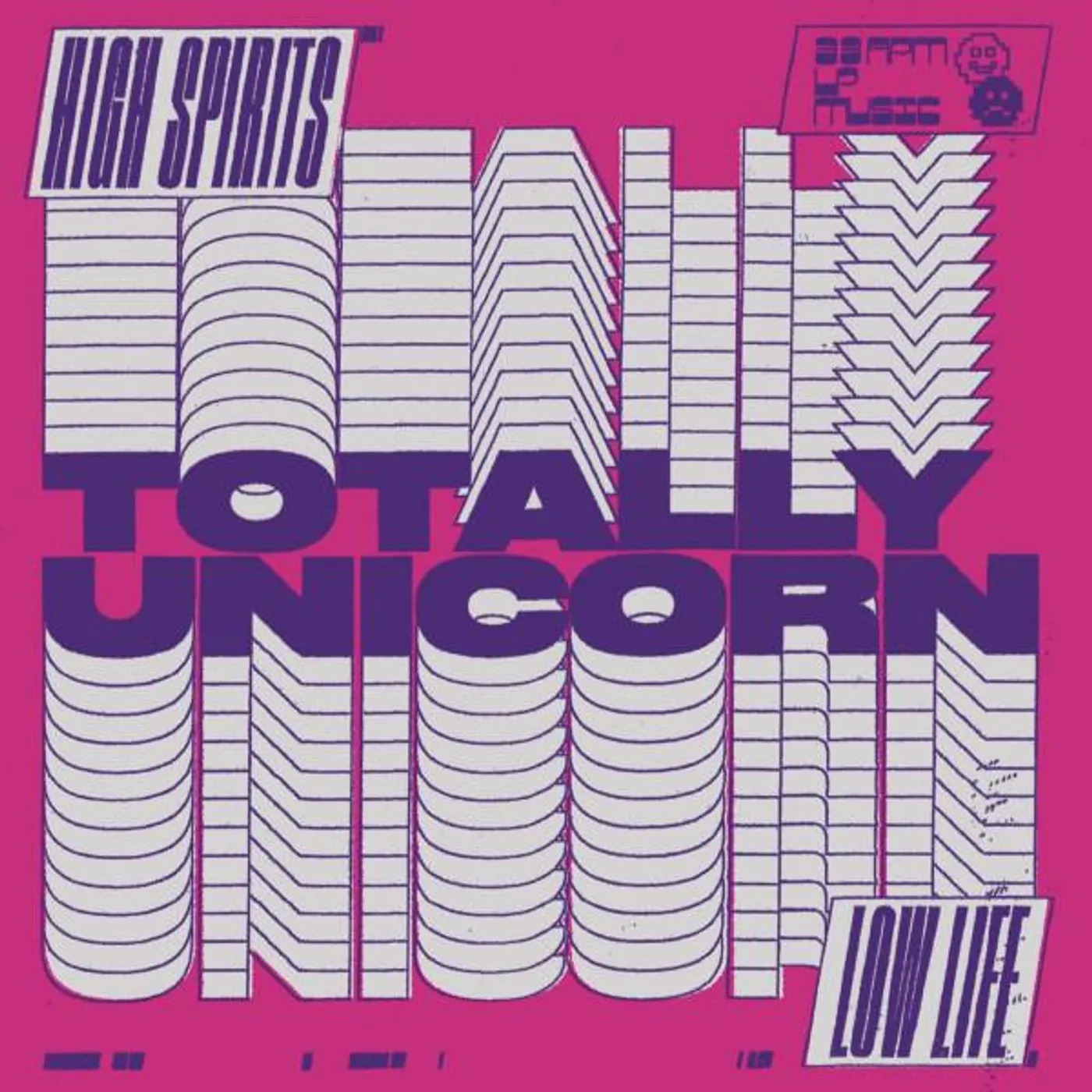 Totally Unicorn HIGH SPIRITS / LOW LIFE Vinyl Record
