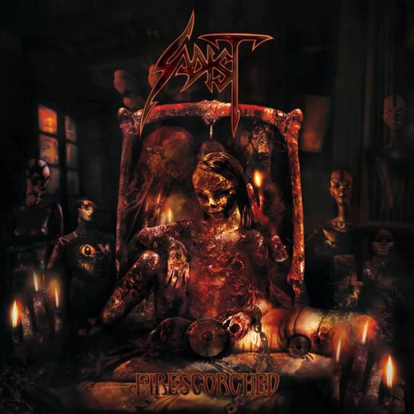 Sadist Firescorched Vinyl Record
