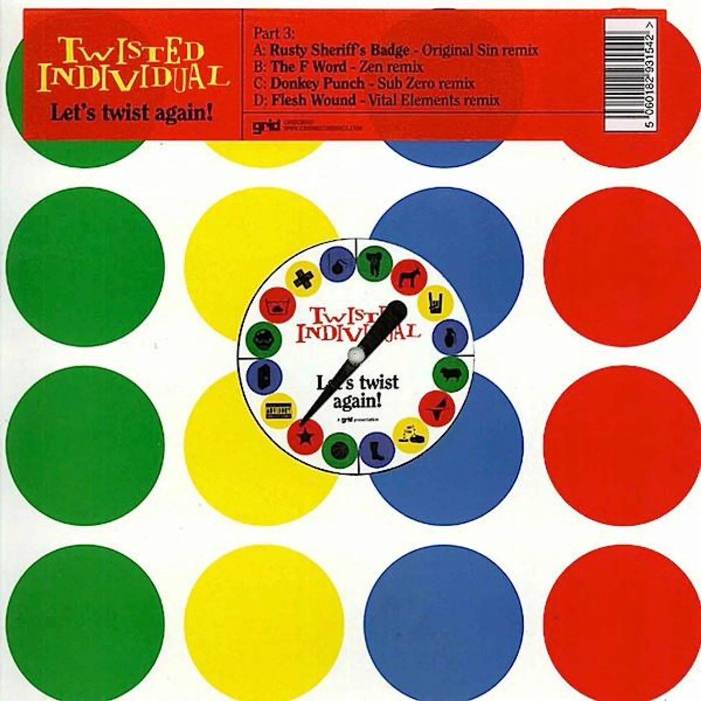 Twisted Individual LETS TWIST AGAIN-PART 3 Vinyl Record
