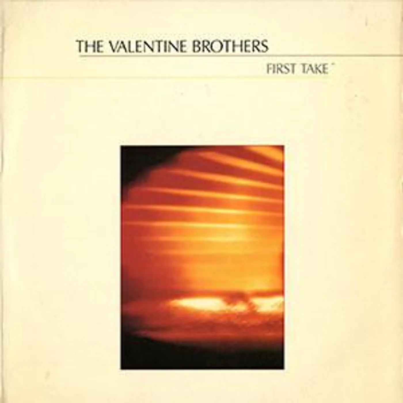 The Valentine Brothers FIRST TAKE CD