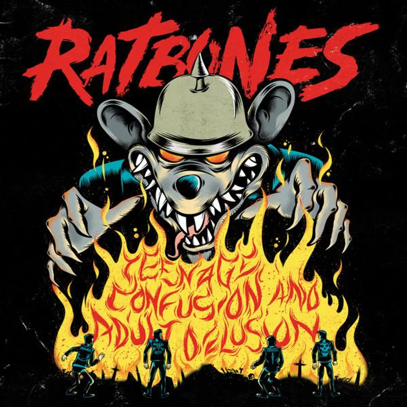 Ratbones Teenage Confusion And Adult Delusion Vinyl Record