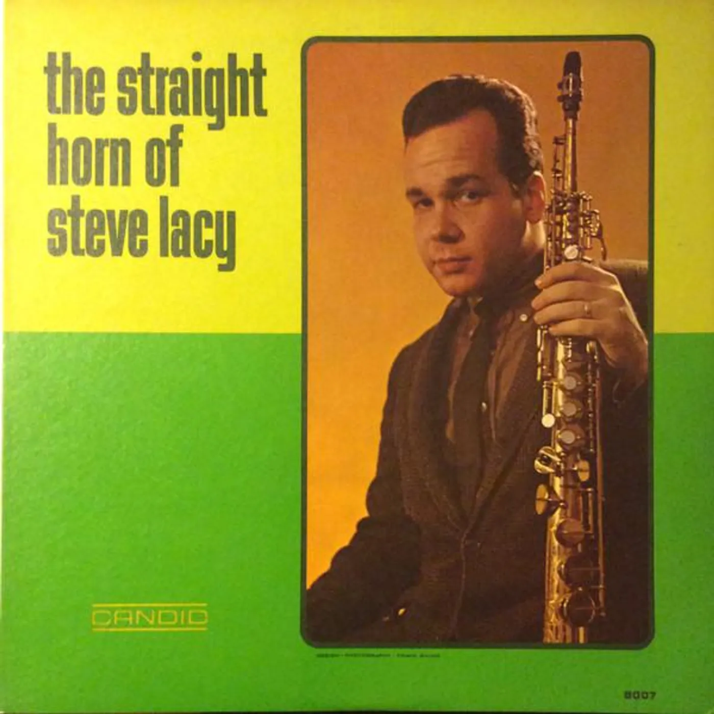 STRAIGHT HORN OF Steve Lacy (Saxophonist) (180G) Vinyl Record