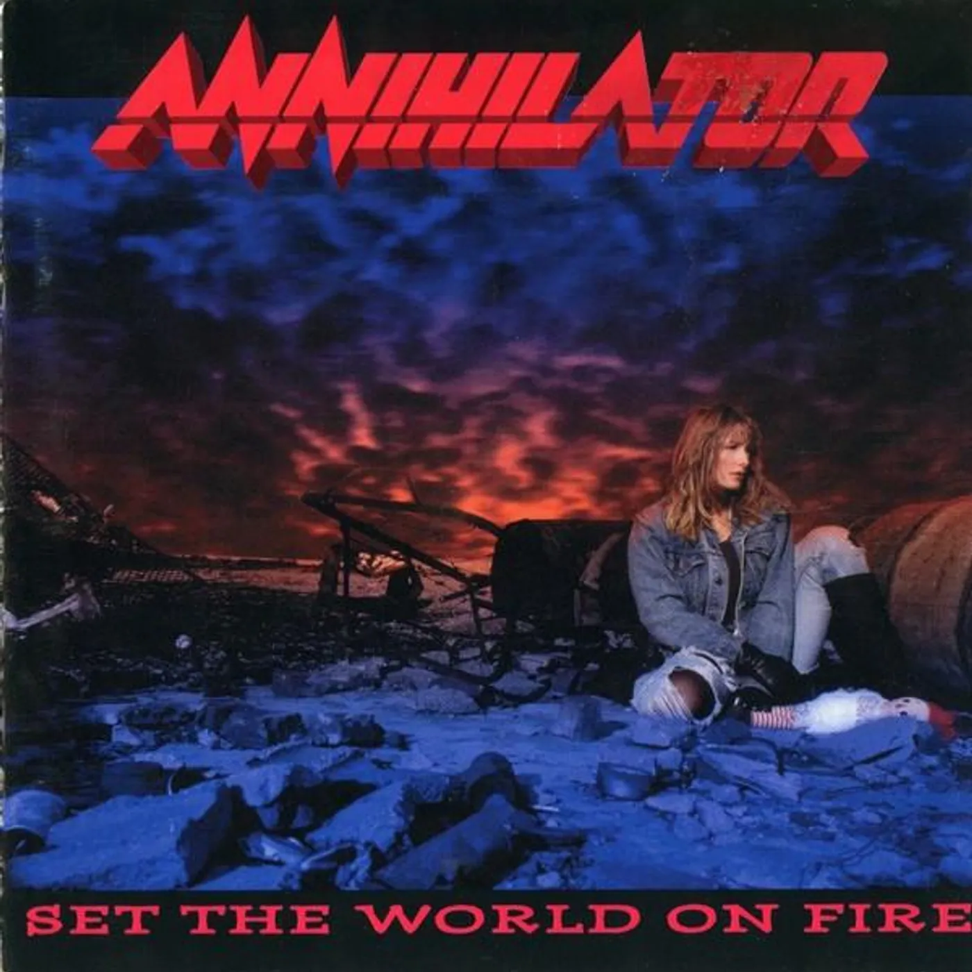 Annihilator SET THE WORLD ON FIRE (180G/INSERT) Vinyl Record
