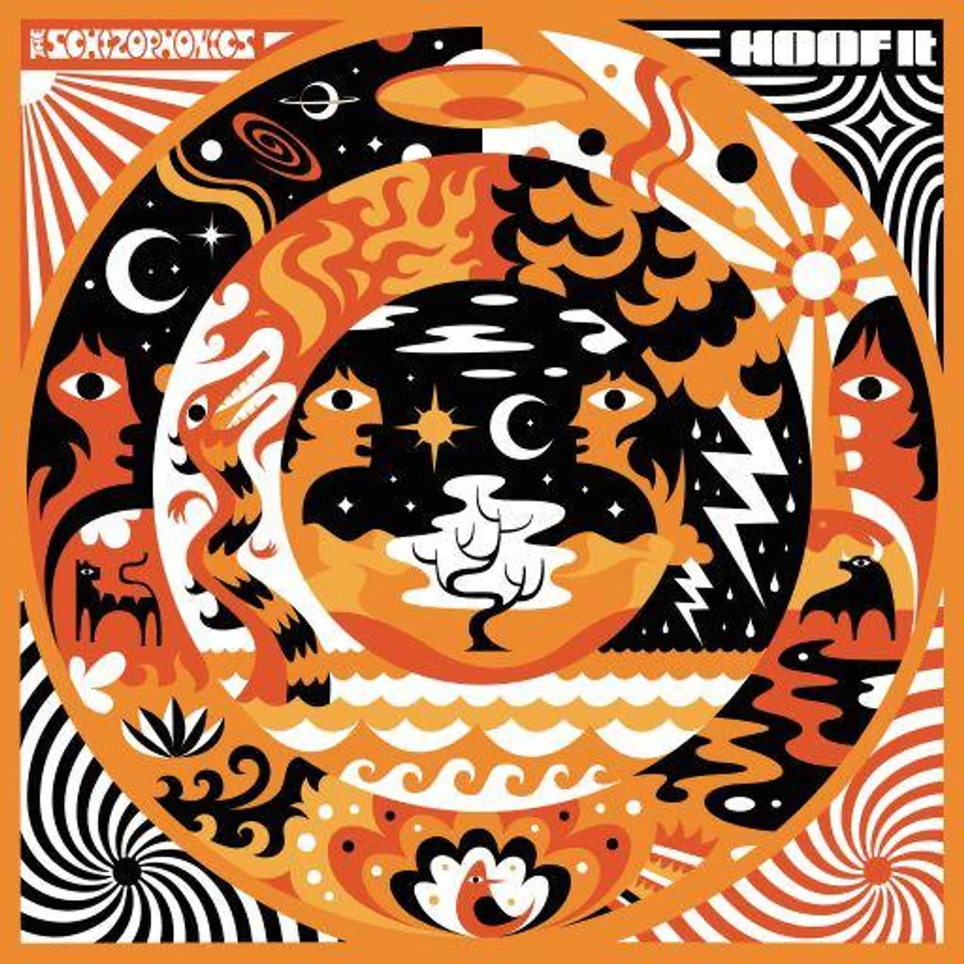 The Schizophonics HOOF IT CD