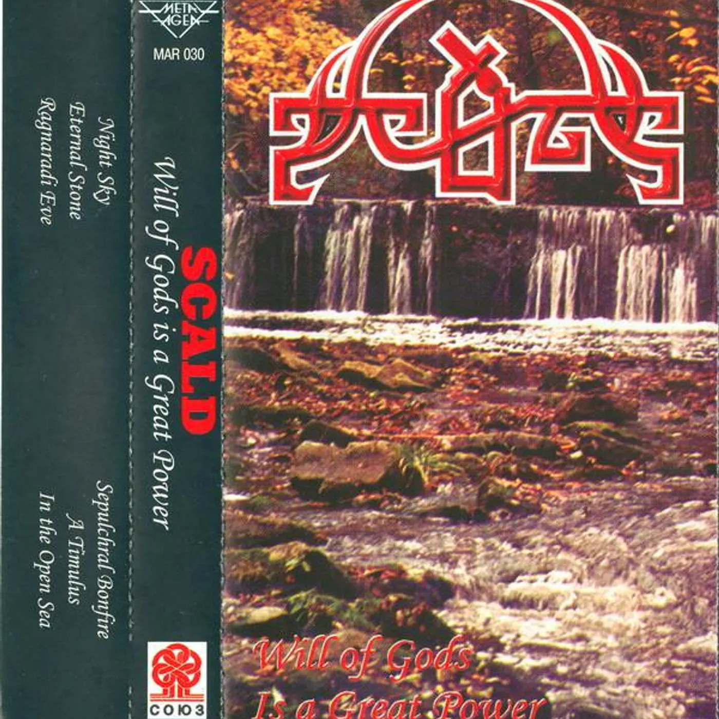 Scald WILL OF THE GODS IS GREAT POWER (LIMITED) Vinyl Record