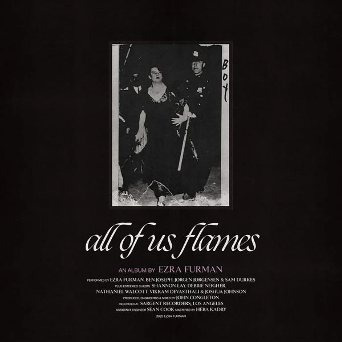 Ezra Furman ALL OF US FLAMES Vinyl Record