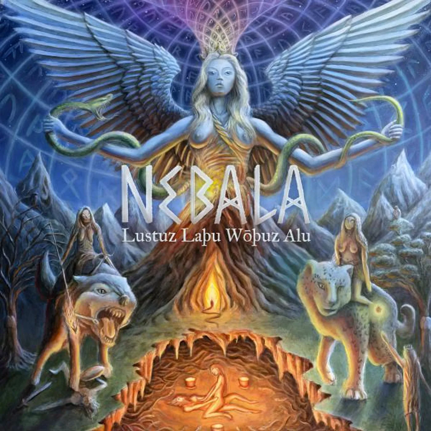 Nebala LUSTUZ LAÞU WOÞUZ ALU (2LP) Vinyl Record