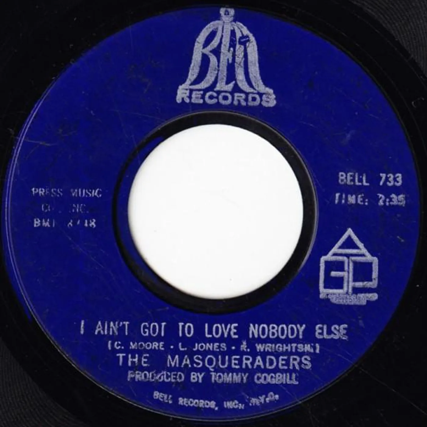 The Masqueraders I AIN'T GOT TO LOVE NOBODY ELSE CD