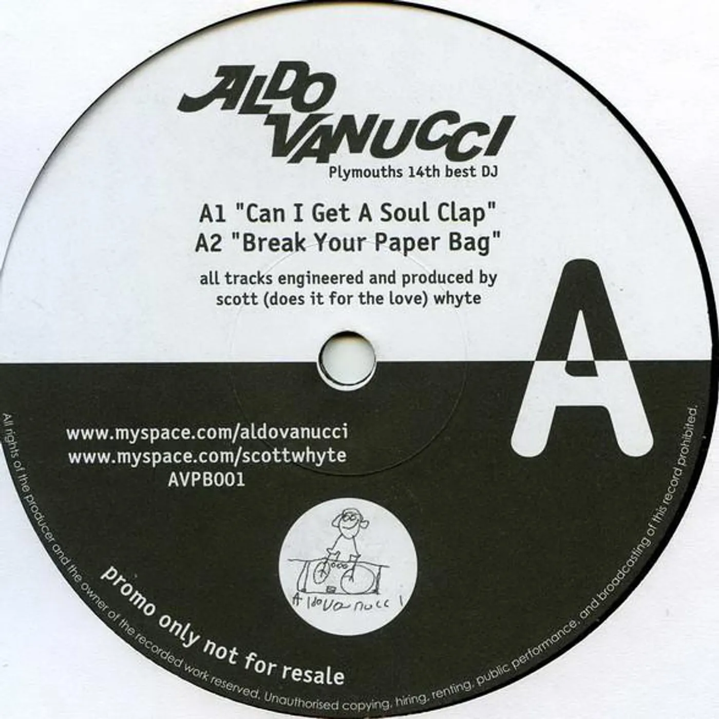 Aldo Vanucci CAN I GET A SOUL CLAP Vinyl Record - UK Release