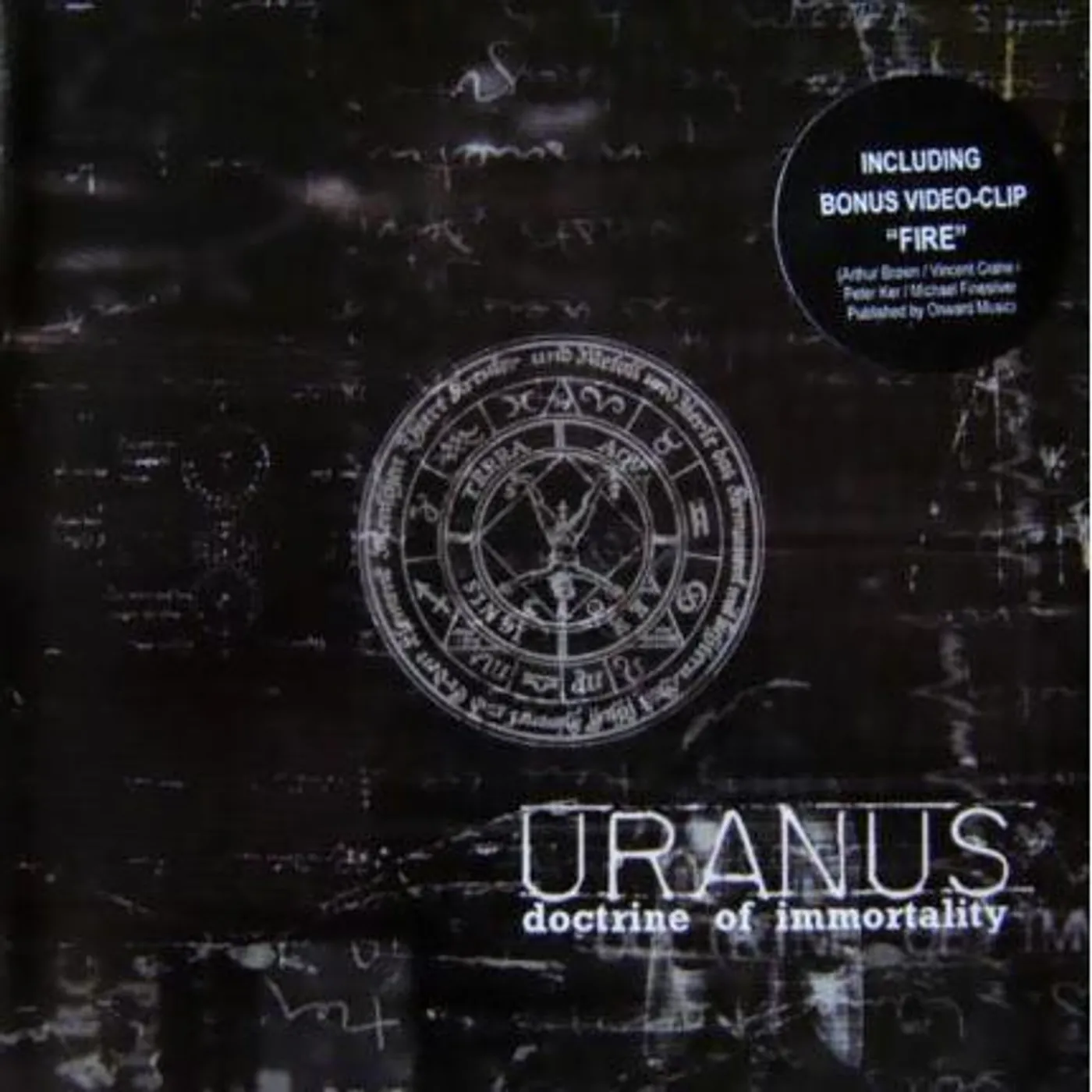 Uranus DOCTRINE OF IMMORTALITY CD