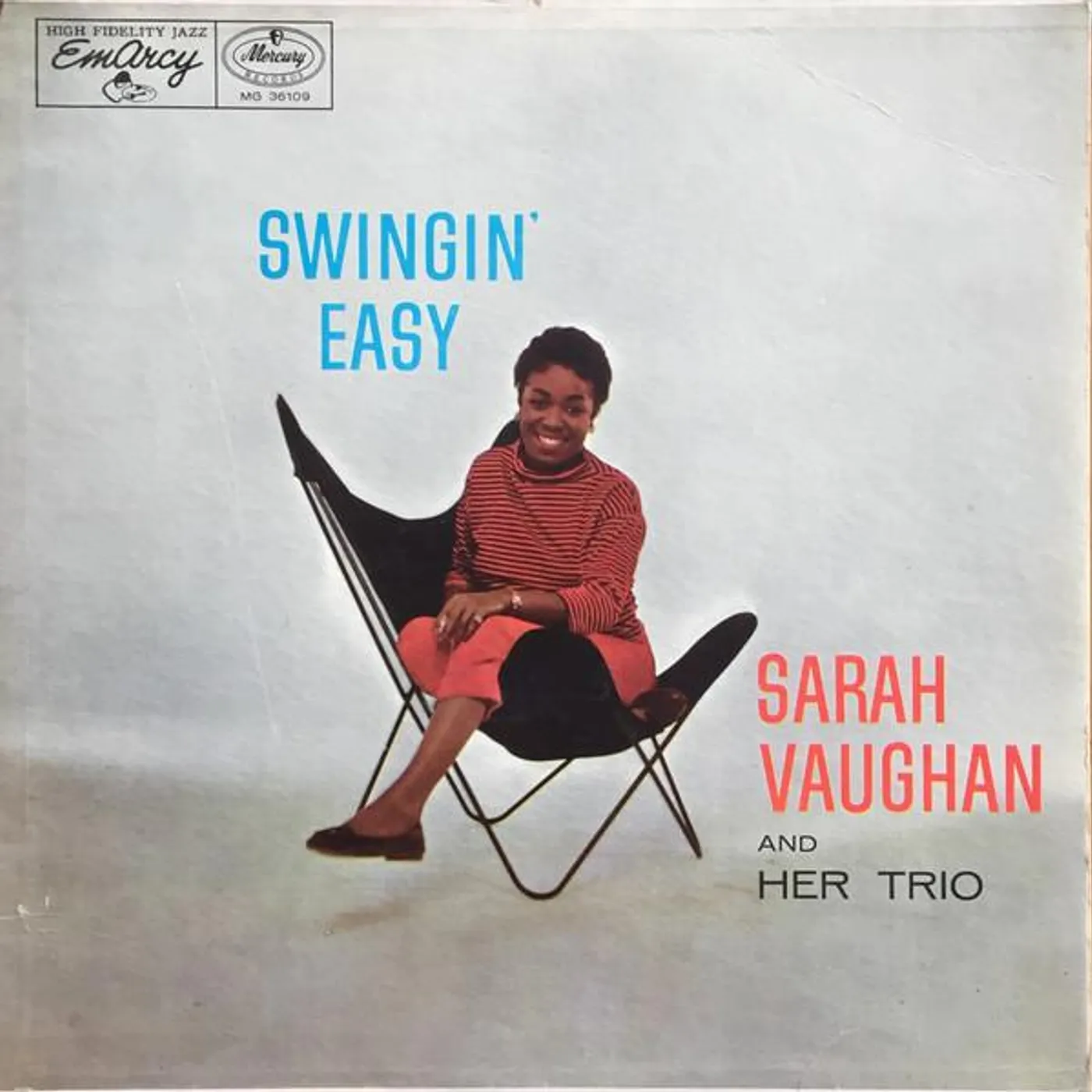 Sarah Vaughan & HER TRIO SWINGIN EASY Vinyl Record